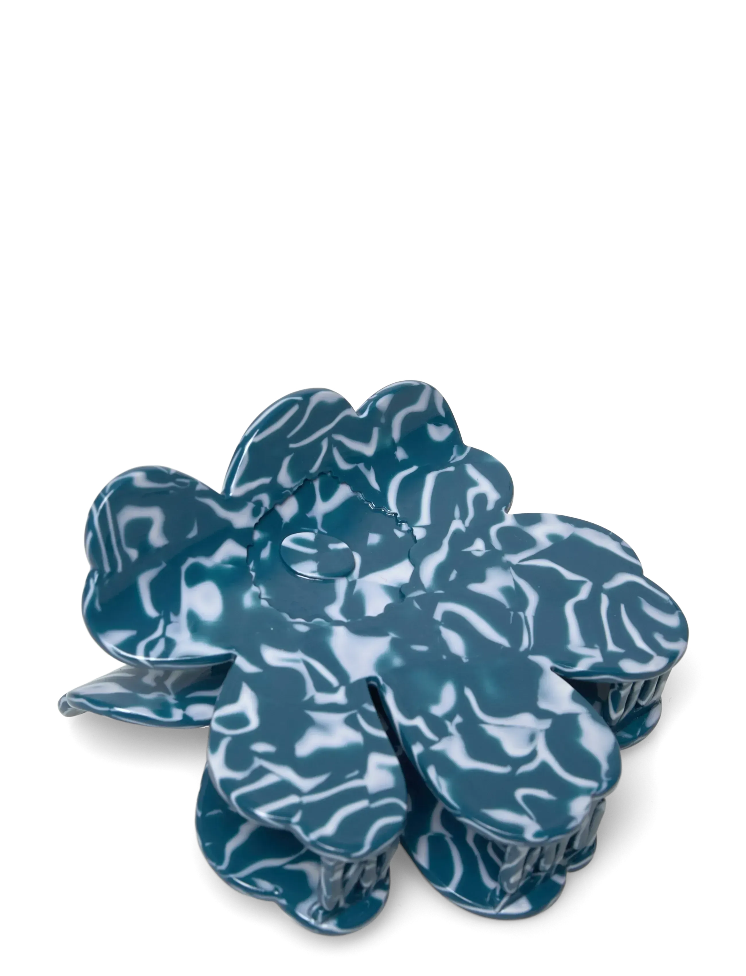 Marimekko UNIKKO HAIR CLIP LARGE - Accessoires - BLUE WHITE / blue