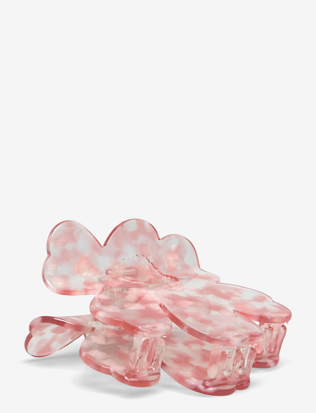 Marimekko - UNIKKO HAIR CLIP LARGE - hårklemmer - pink white - 1