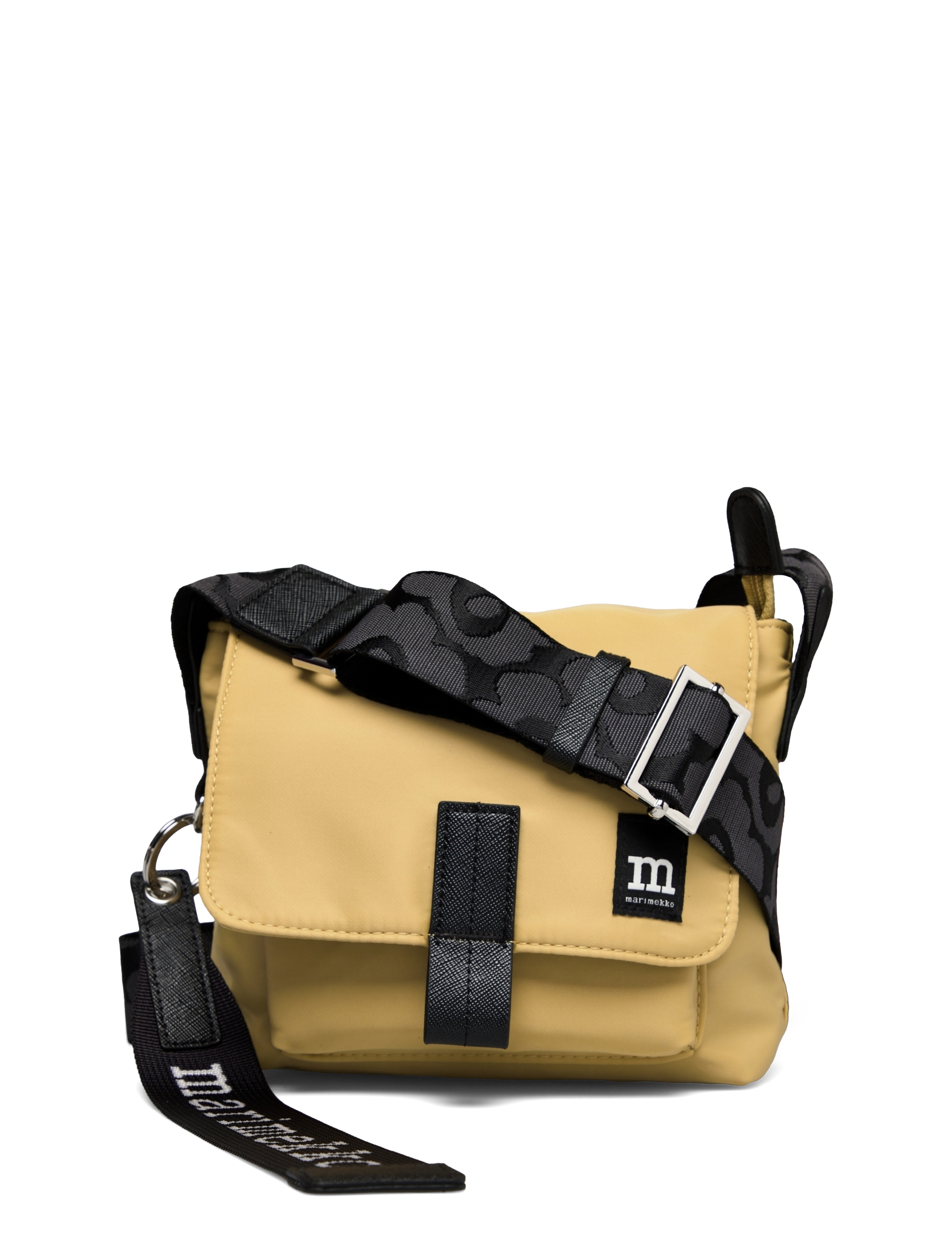 Marimekko MINI MESSENGER SOLID - Tasker - BEIGE / yellow
