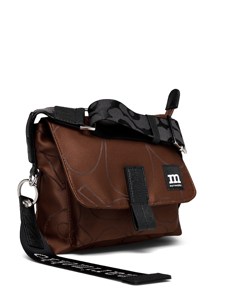 Marimekko - MINI MESSENGER PIIRTO UNIKKO - modetrends - brown, black - 3