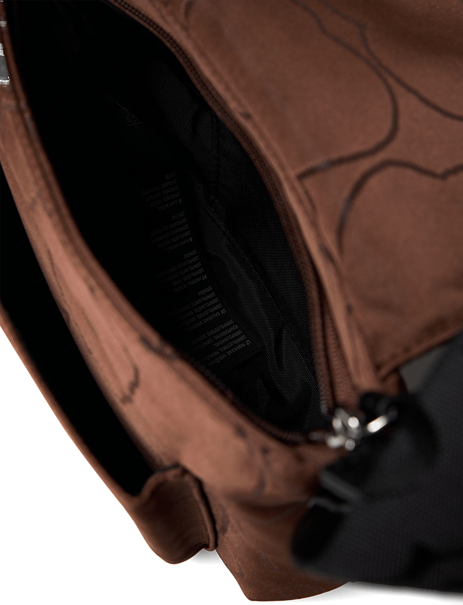 Marimekko - MINI MESSENGER PIIRTO UNIKKO - modetrends - brown, black - 5