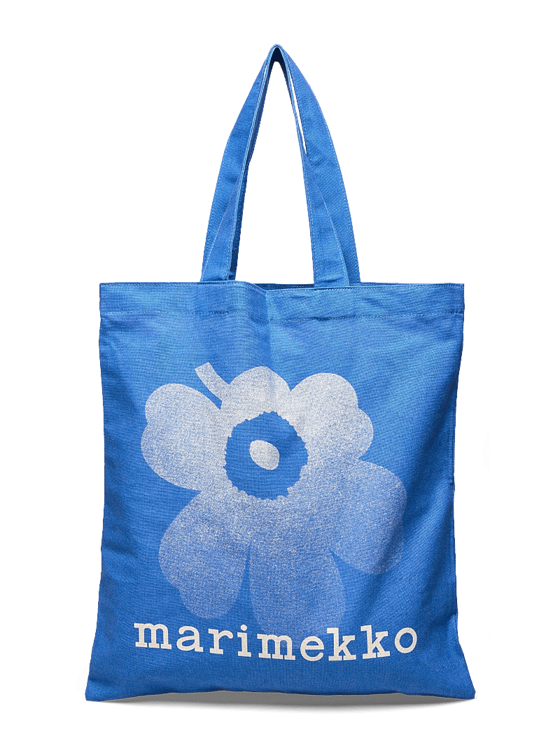 Marimekko - VANKKA UNIKKO PLACEMENT - tote-stiilis kotid - blue, off white - 1