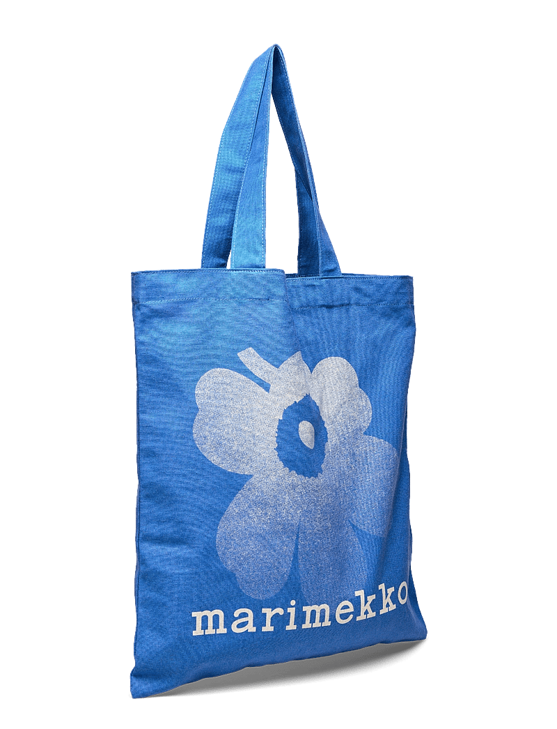 Marimekko - VANKKA UNIKKO PLACEMENT - tote-stiilis kotid - blue, off white - 3
