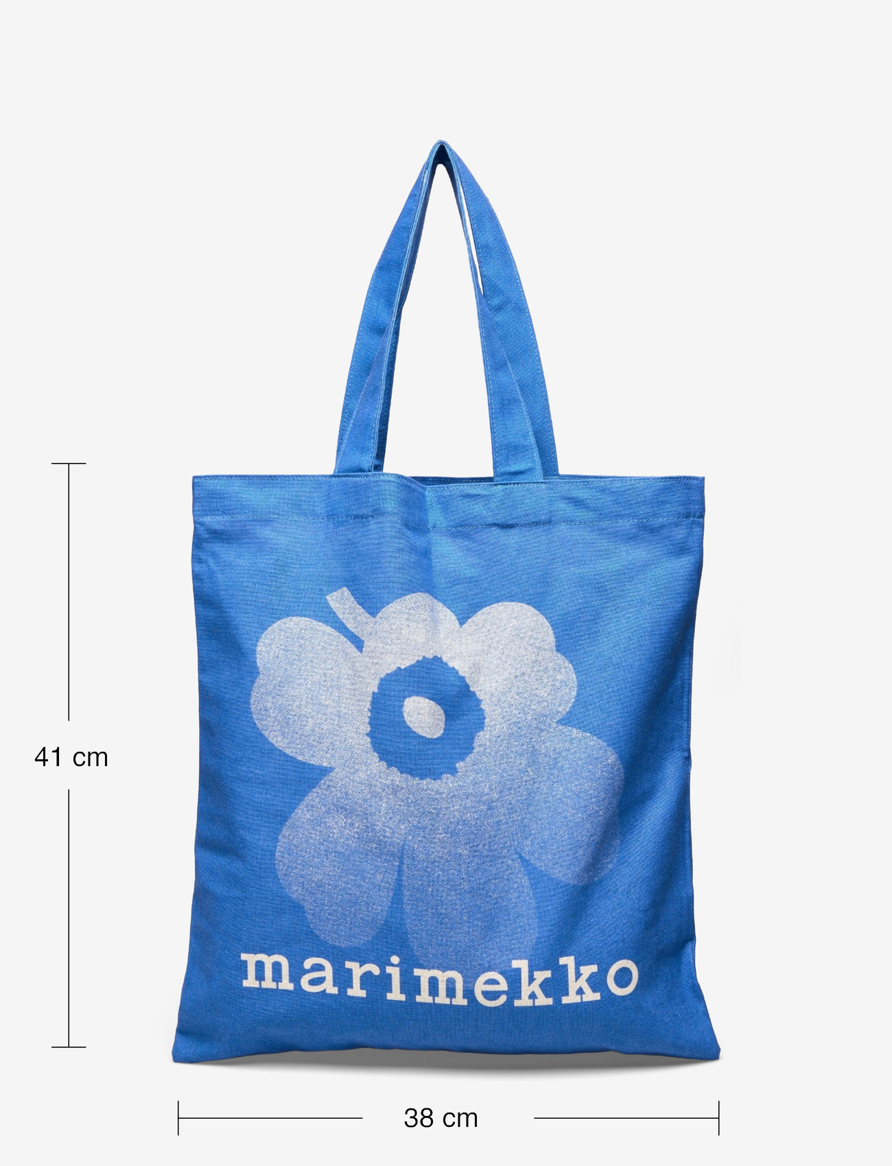 Marimekko - VANKKA UNIKKO PLACEMENT - tote bags - blue, off white - 5