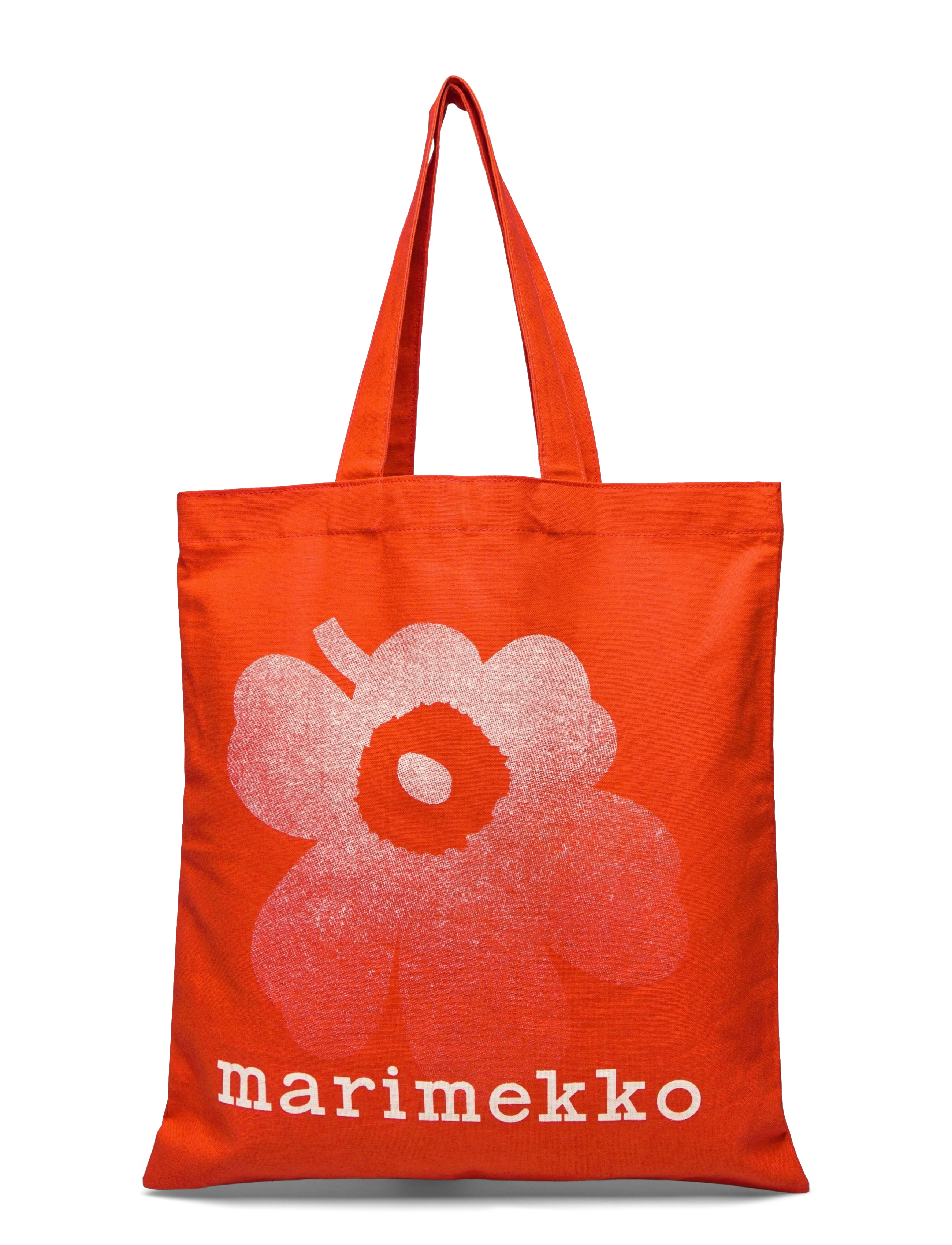 Marimekko VANKKA UNIKKO PLACEMENT - Shopper - RED, OFF WHITE / red