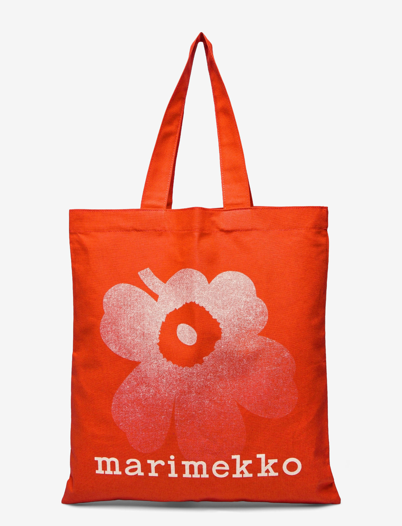 Marimekko - VANKKA UNIKKO PLACEMENT - torby tote - red, off white - 1
