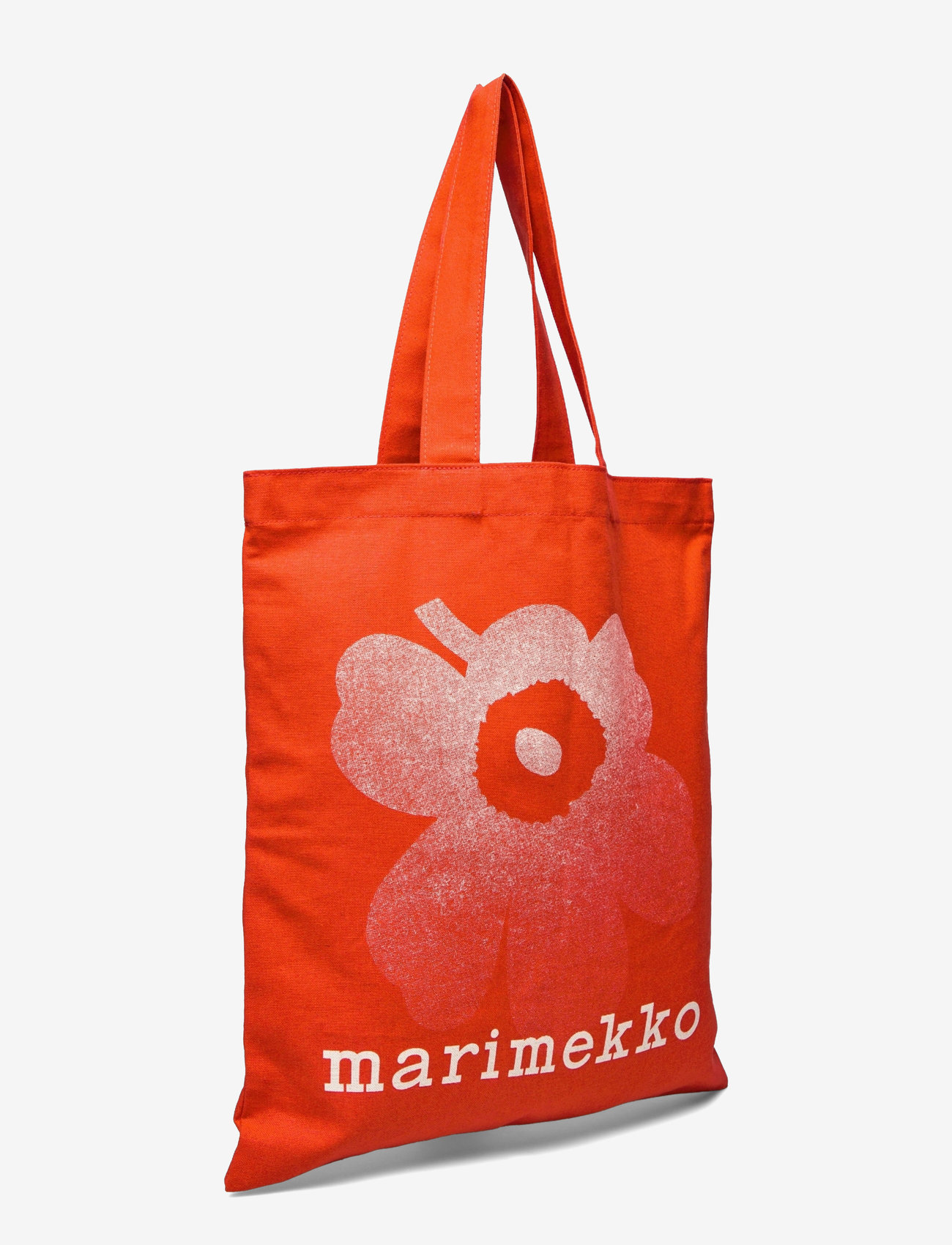 Marimekko - VANKKA UNIKKO PLACEMENT - torby tote - red, off white - 2