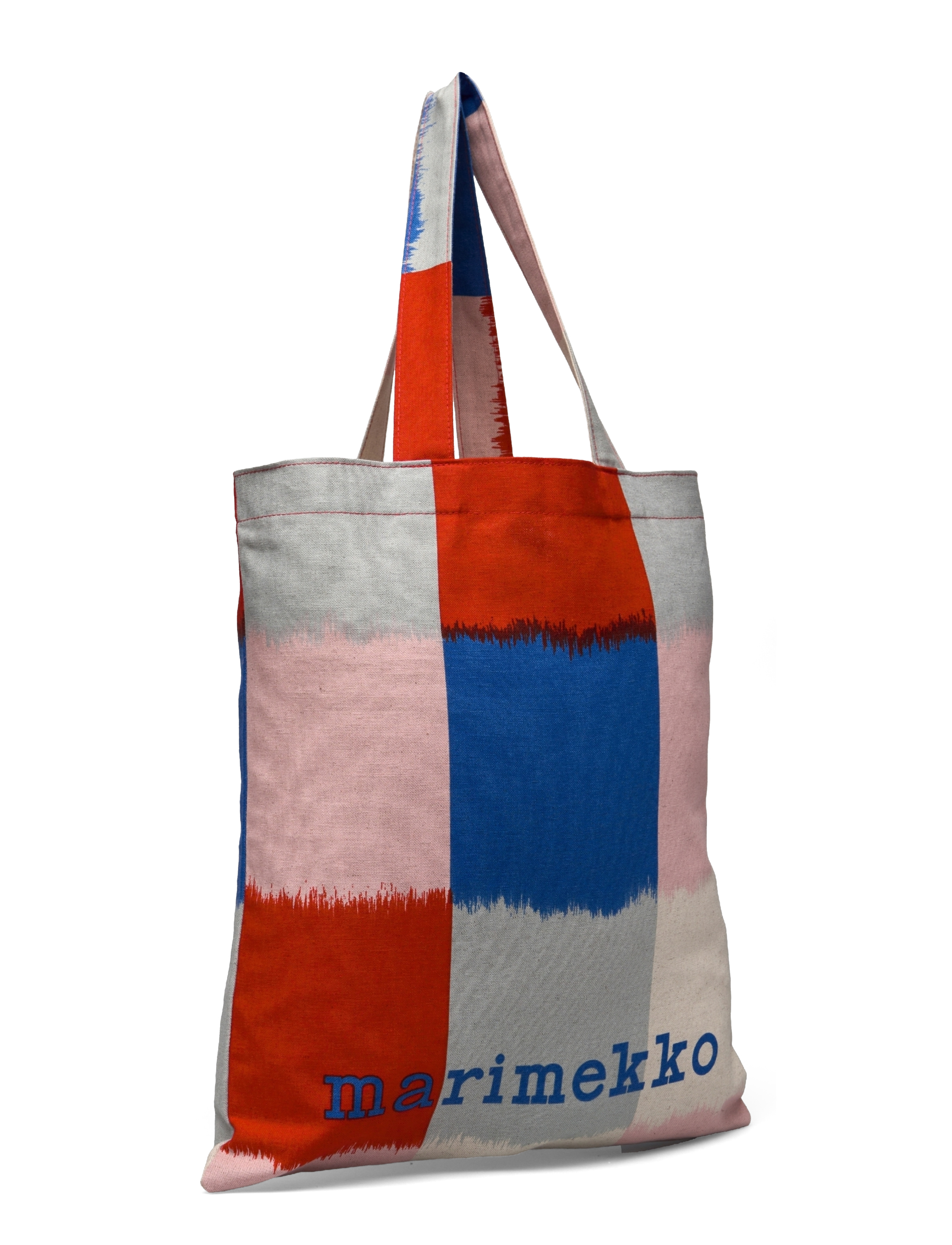 Marimekko - VANKKA OSTJAKKI PLACEMENT - torby tote - light pink, blue, red - 3
