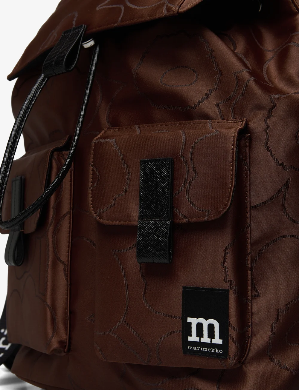 Marimekko - EVERYTHING BACKPACK L UNIKKO - modetrends - brown, black - 4
