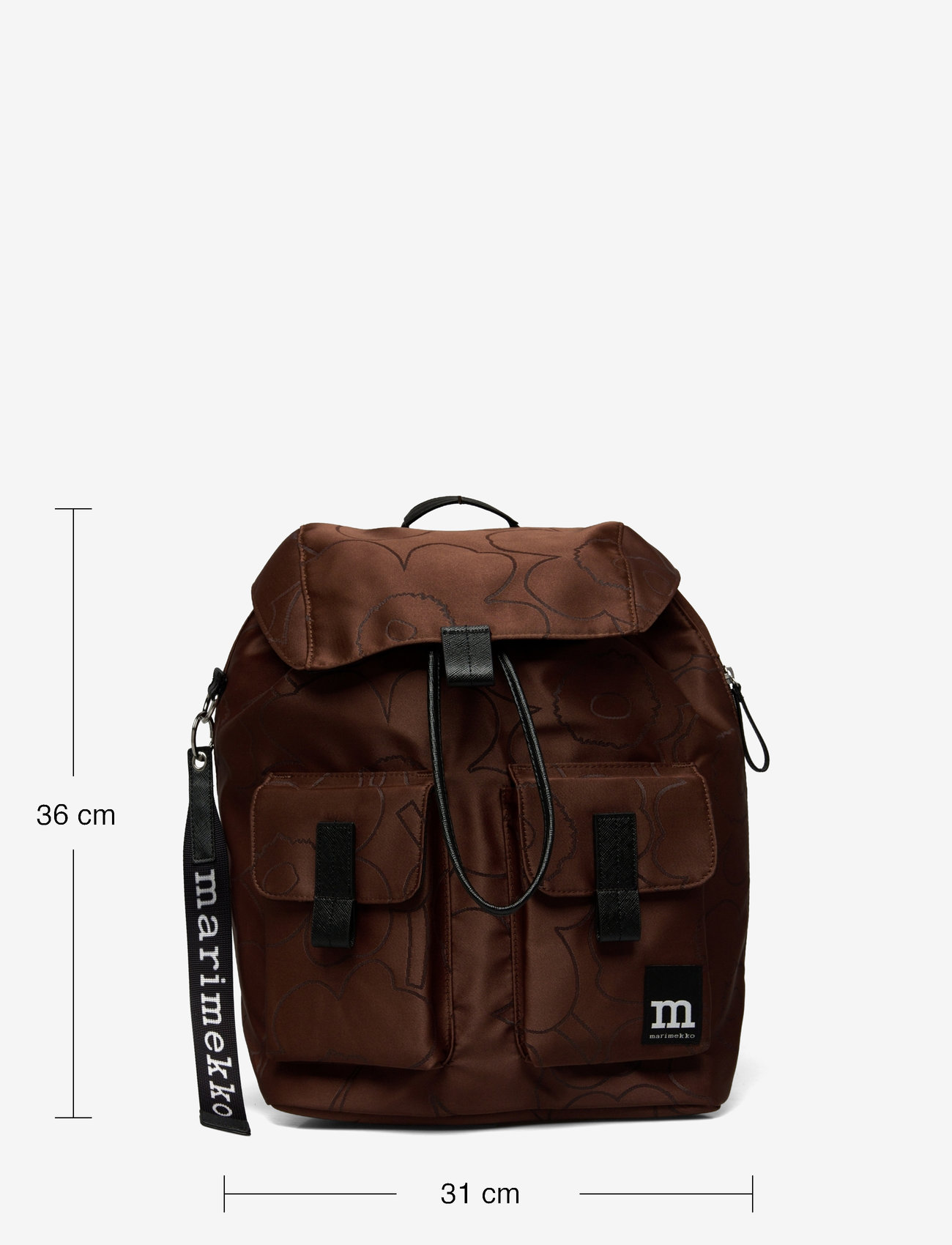 Marimekko - EVERYTHING BACKPACK L UNIKKO - accessories - brown, black - 5