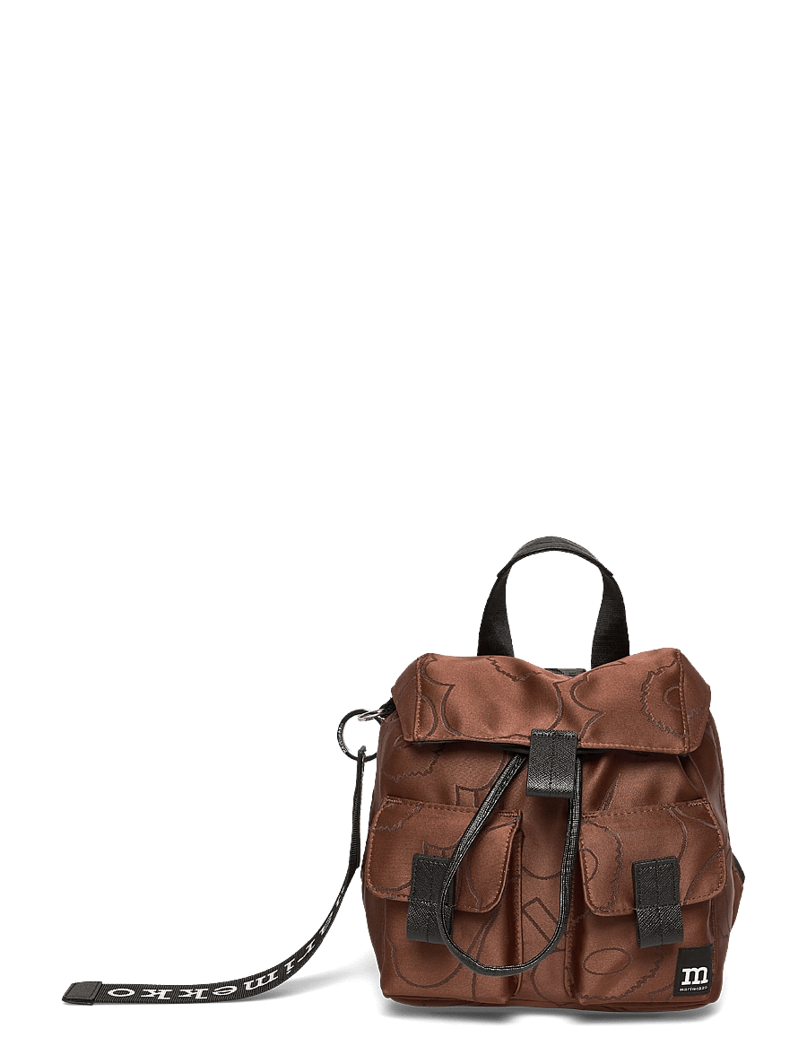 Marimekko - EVERYTHING BACKPACK S UNIKKO - moetrendid - brown, black - 0