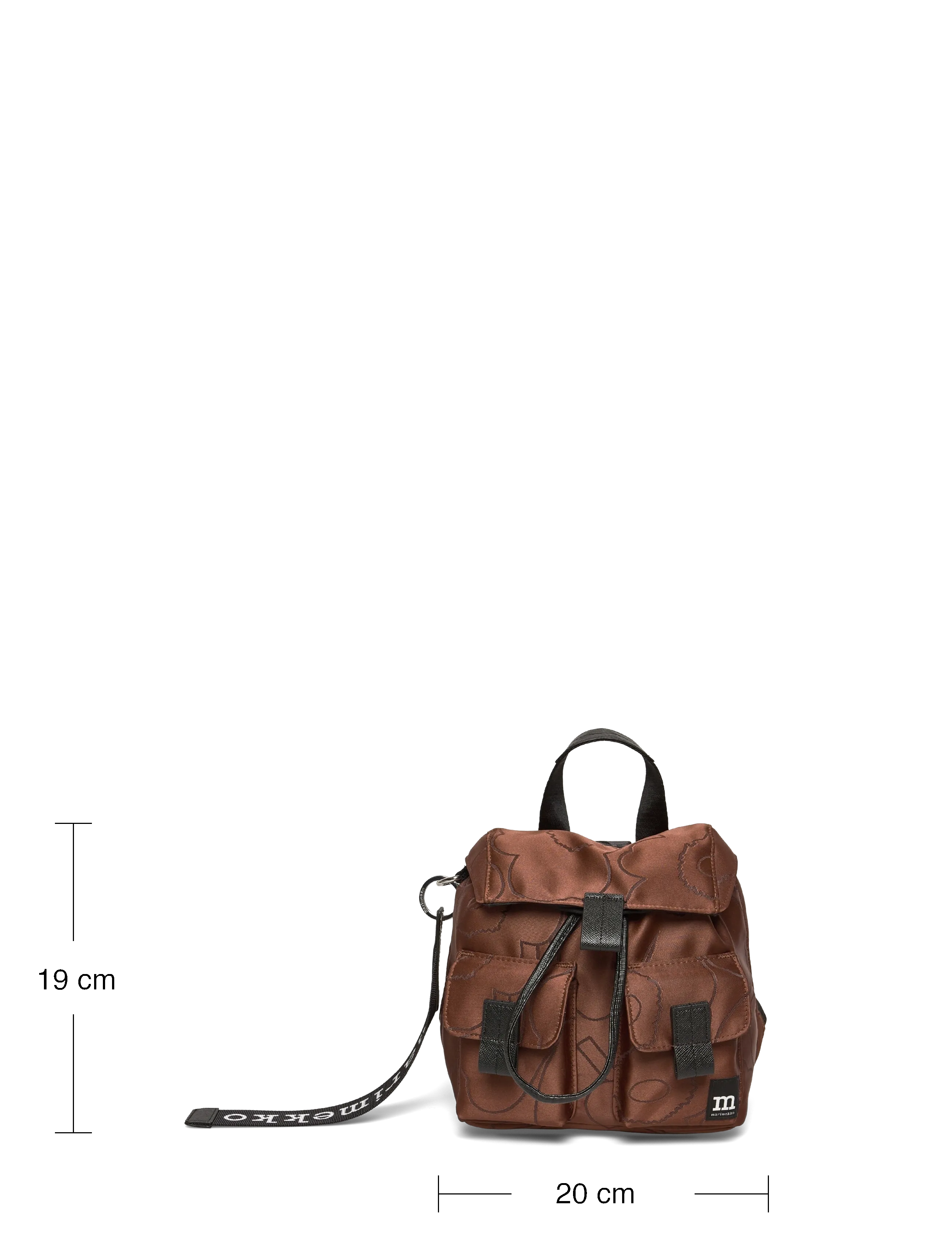 Marimekko - EVERYTHING BACKPACK S UNIKKO - brown, black - 3