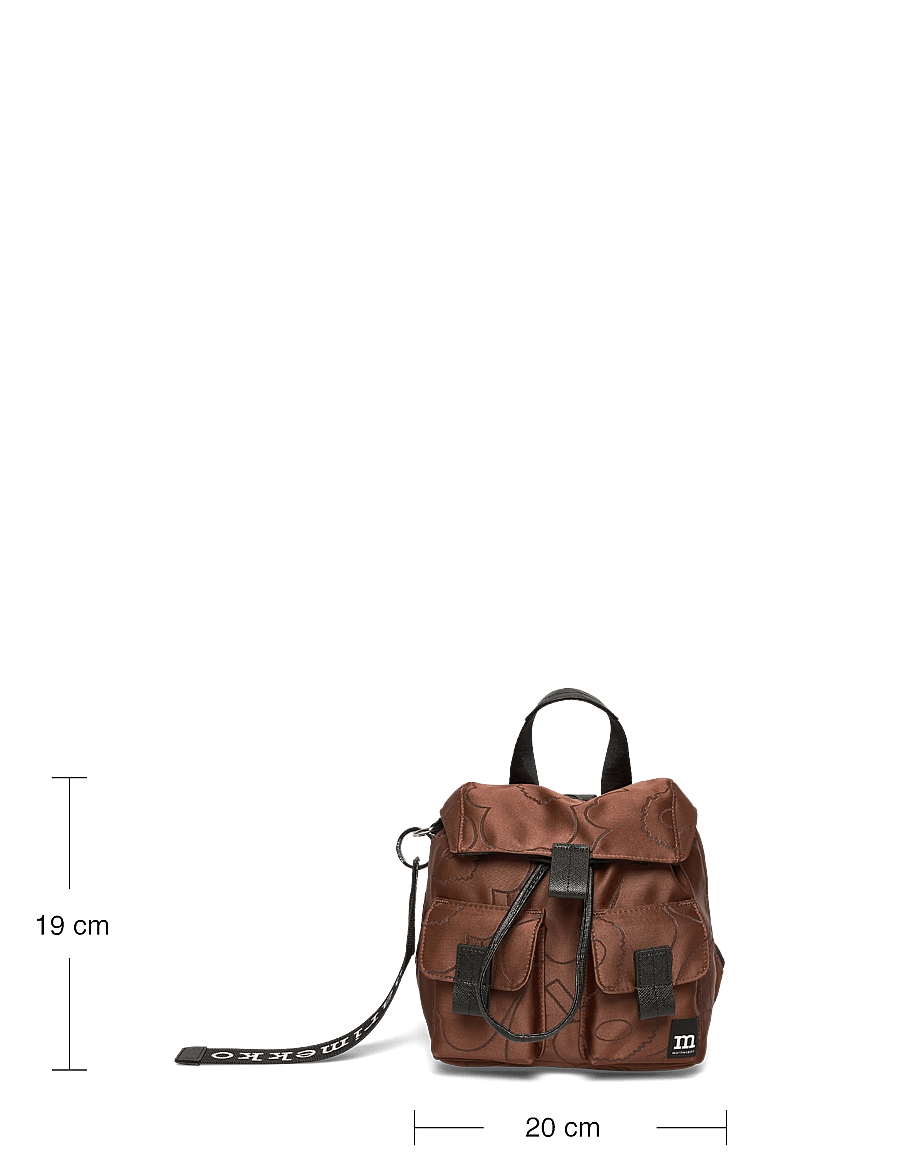 Marimekko - EVERYTHING BACKPACK S UNIKKO - moetrendid - brown, black - 3