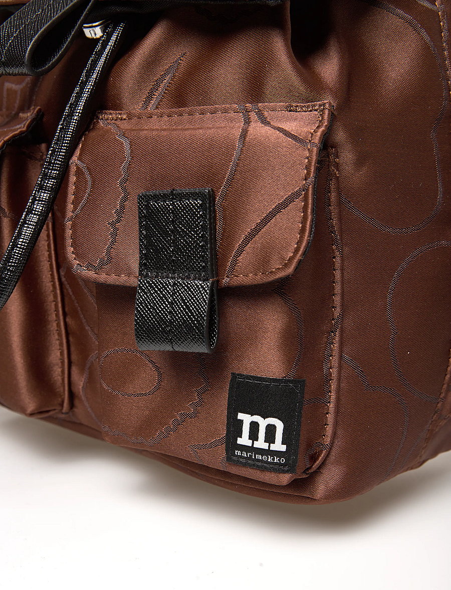 Marimekko - EVERYTHING BACKPACK S UNIKKO - moetrendid - brown, black - 4