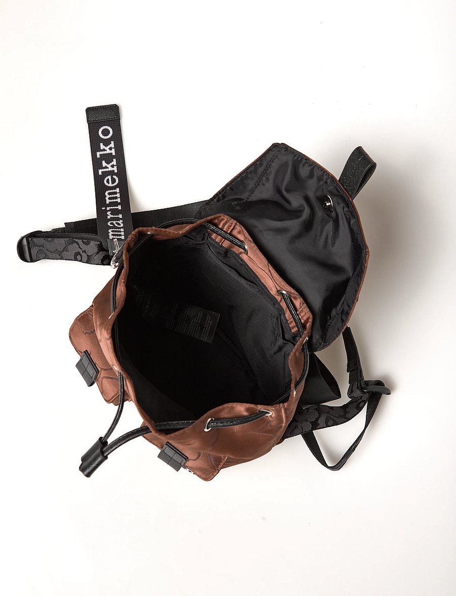 Marimekko - EVERYTHING BACKPACK S UNIKKO - moetrendid - brown, black - 5