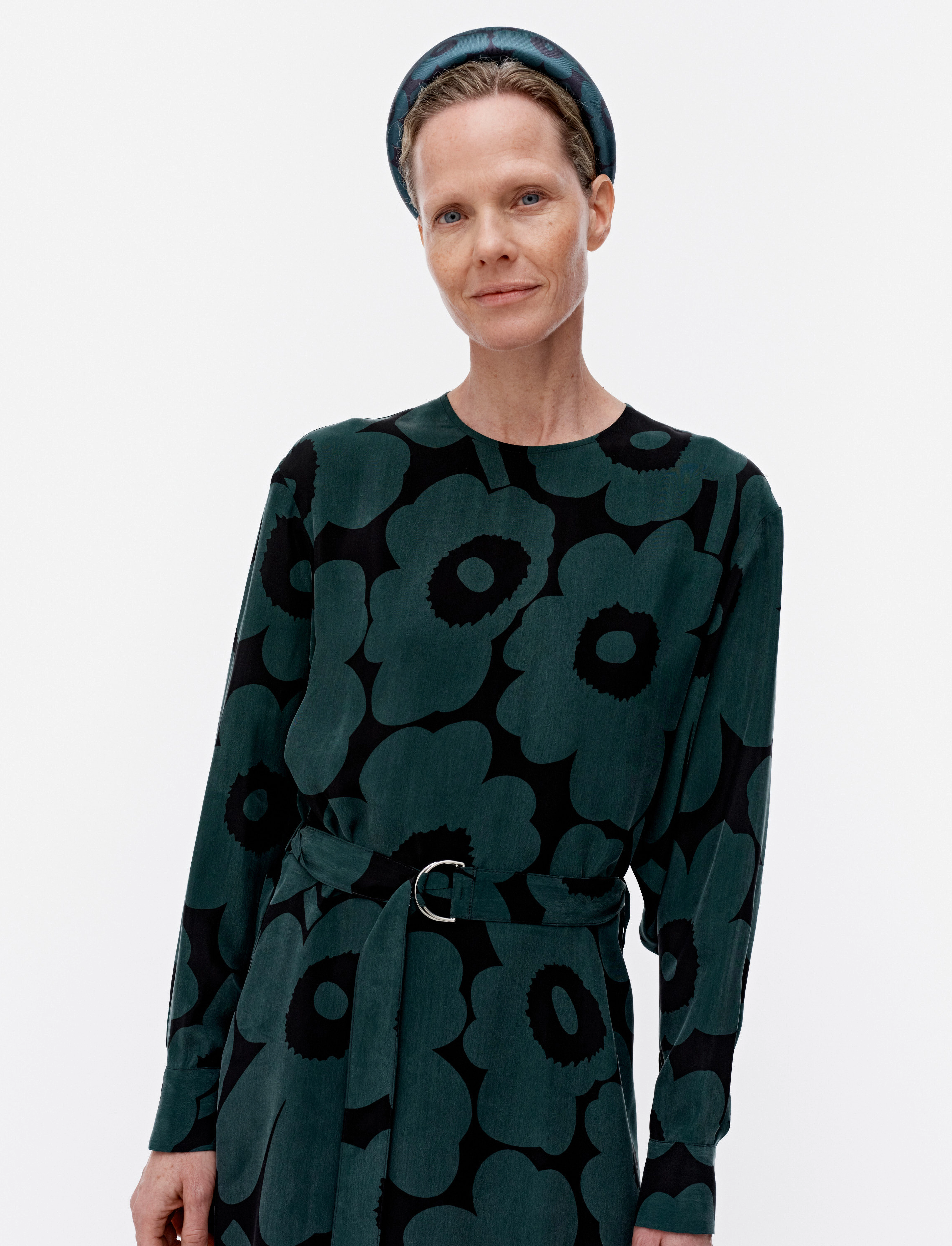 Marimekko - COMBU UNIKKO - green, black - 4