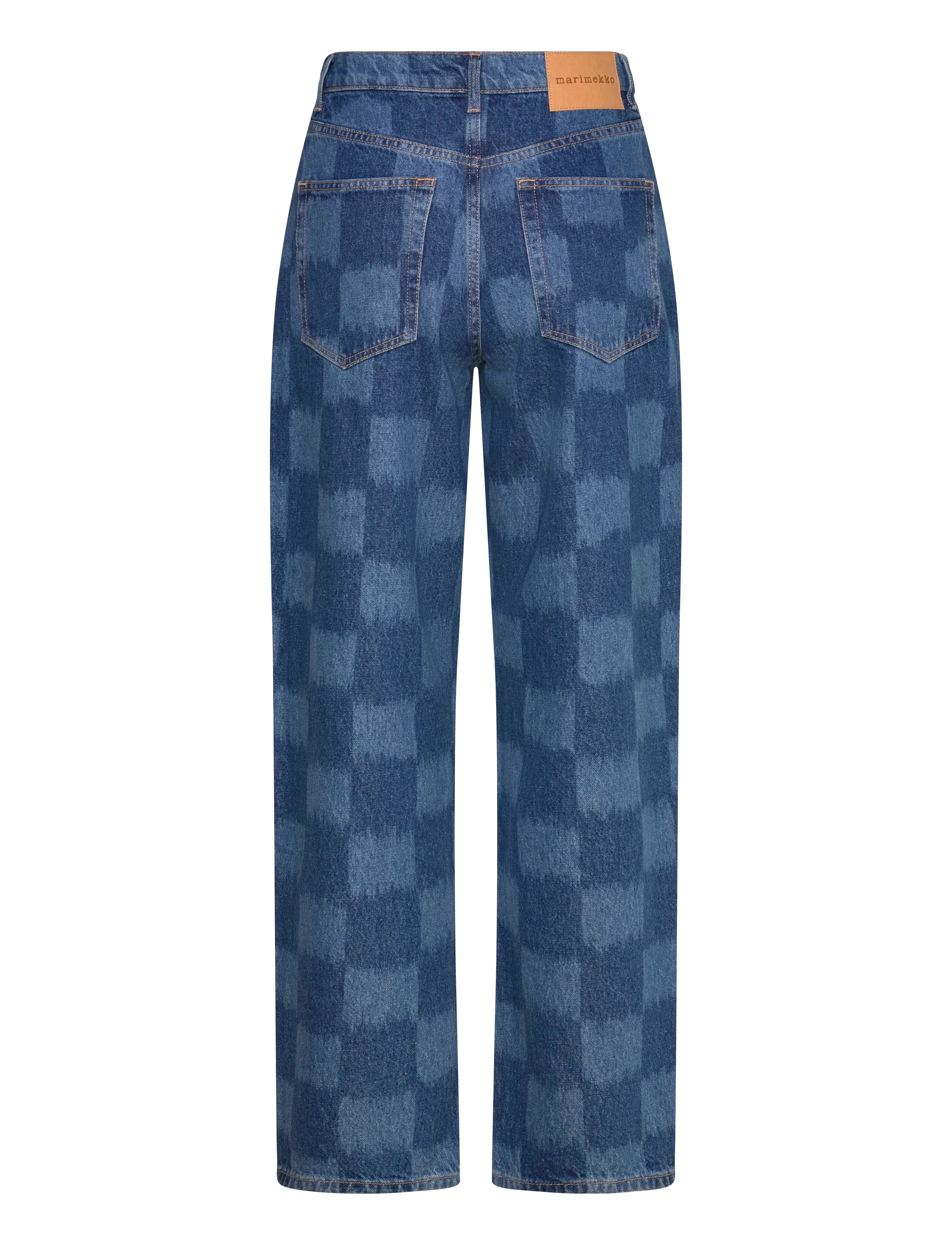 Marimekko - MARIDENIM BARREL JÄKÄLÄ L - straight jeans - mid indigo - 1