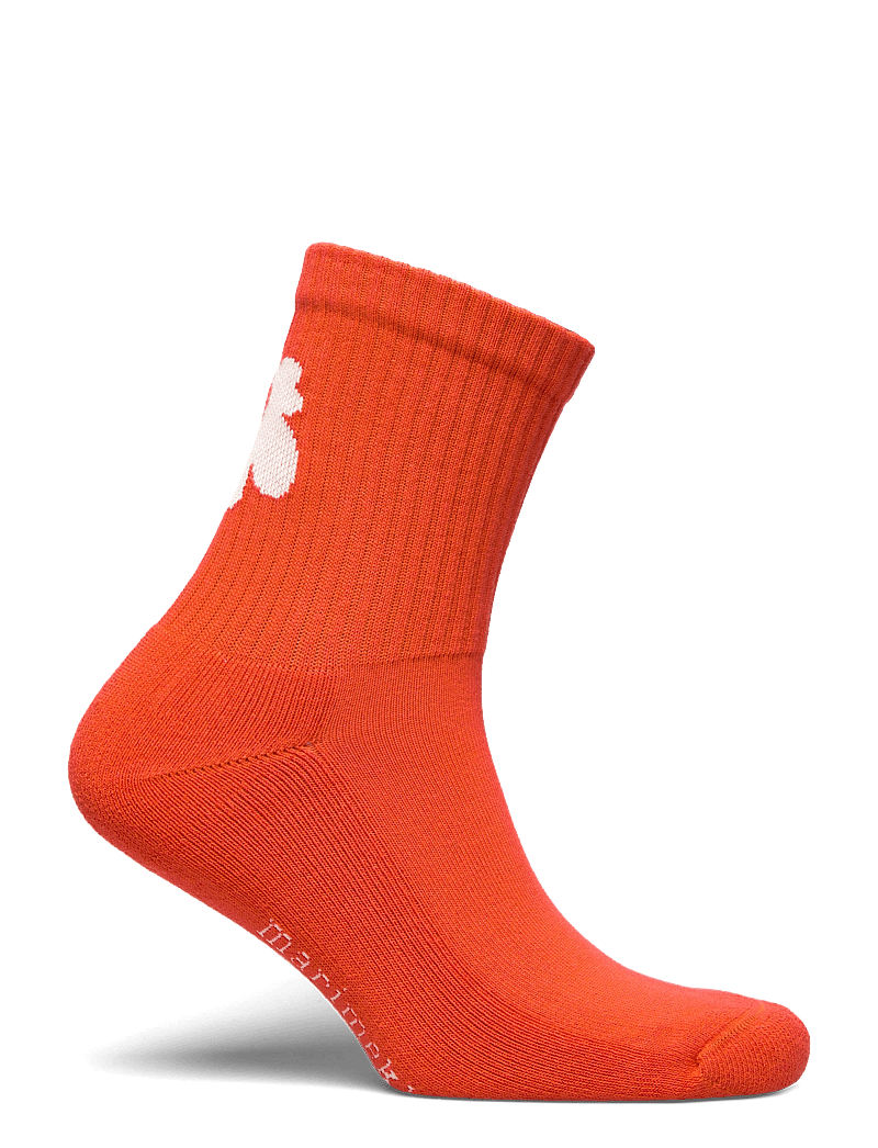 Marimekko - PUIKEA UNIKKO - klassikalised sokid - orange, white - 1