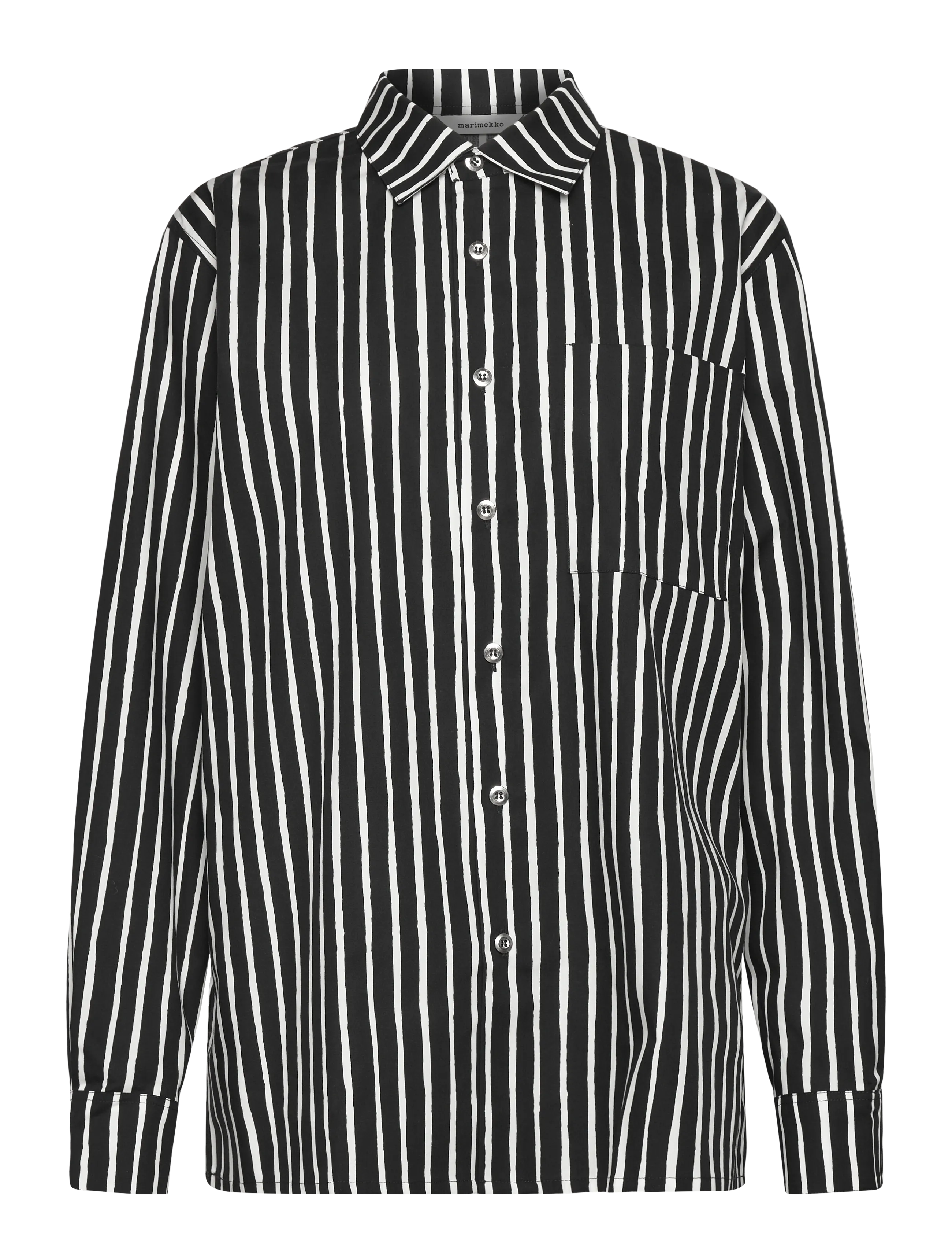 Marimekko Jokapoika 2017, S, Shirts, Schwarz - Long-sleeved, Frauen