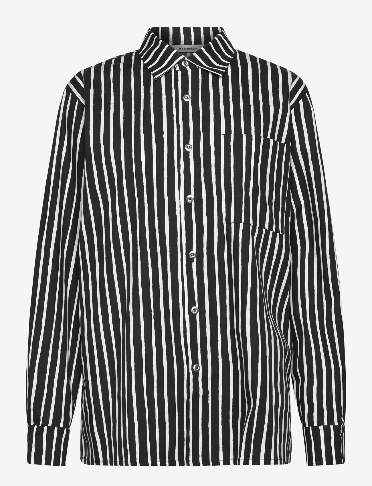 Marimekko - JOKAPOIKA 2017 - pikkade varrukatega särgid - black, white - 0