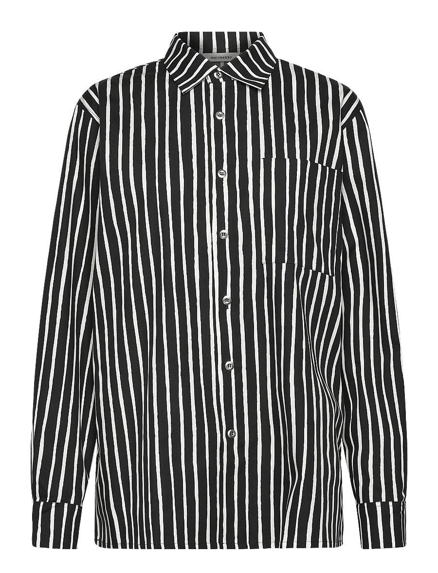 Marimekko - JOKAPOIKA 2017 - jeanshemden - black, white - 0