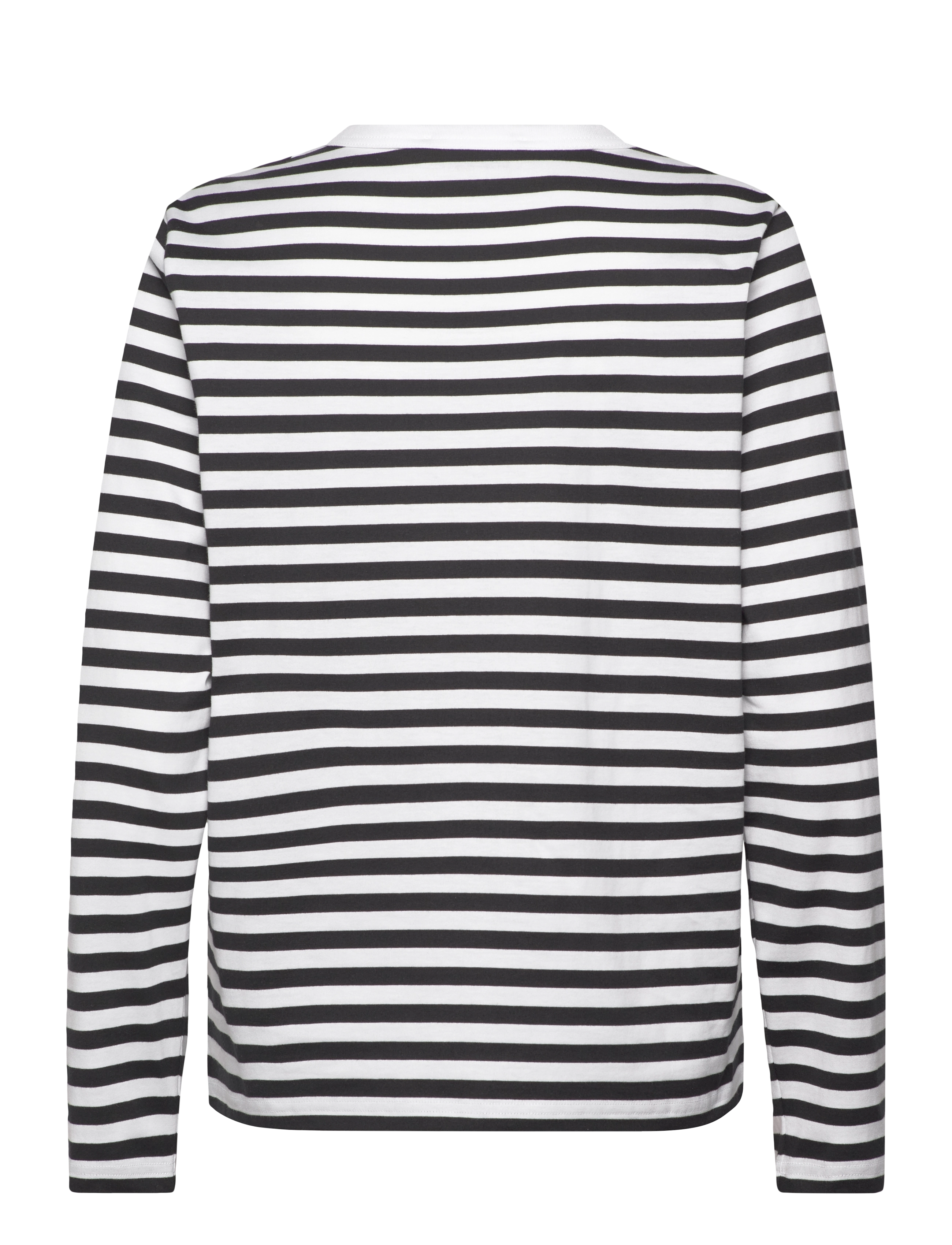 Marimekko - TASARAITA UNIKKO LS - langärmlige tops - white, black - 2
