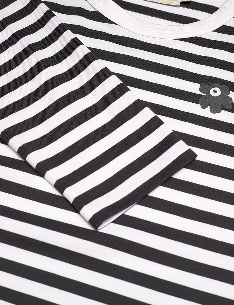 Marimekko - TASARAITA UNIKKO LS - langærmede toppe - white, black - 5
