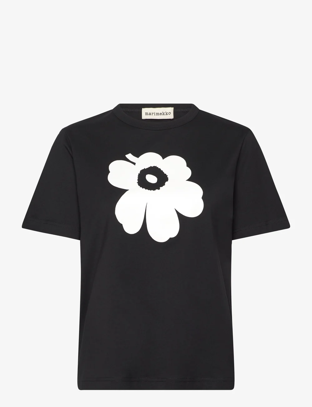Marimekko - ERNA UNIKKO PLACEMENT - t-shirts - black, off white - 1
