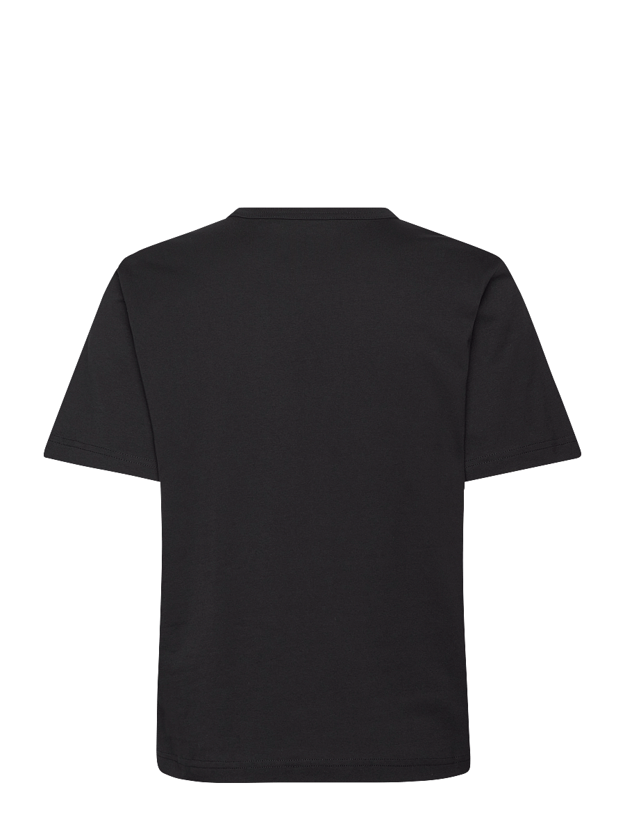 Marimekko - ERNA UNIKKO PLACEMENT - t-shirts & tops - black, off white - 2