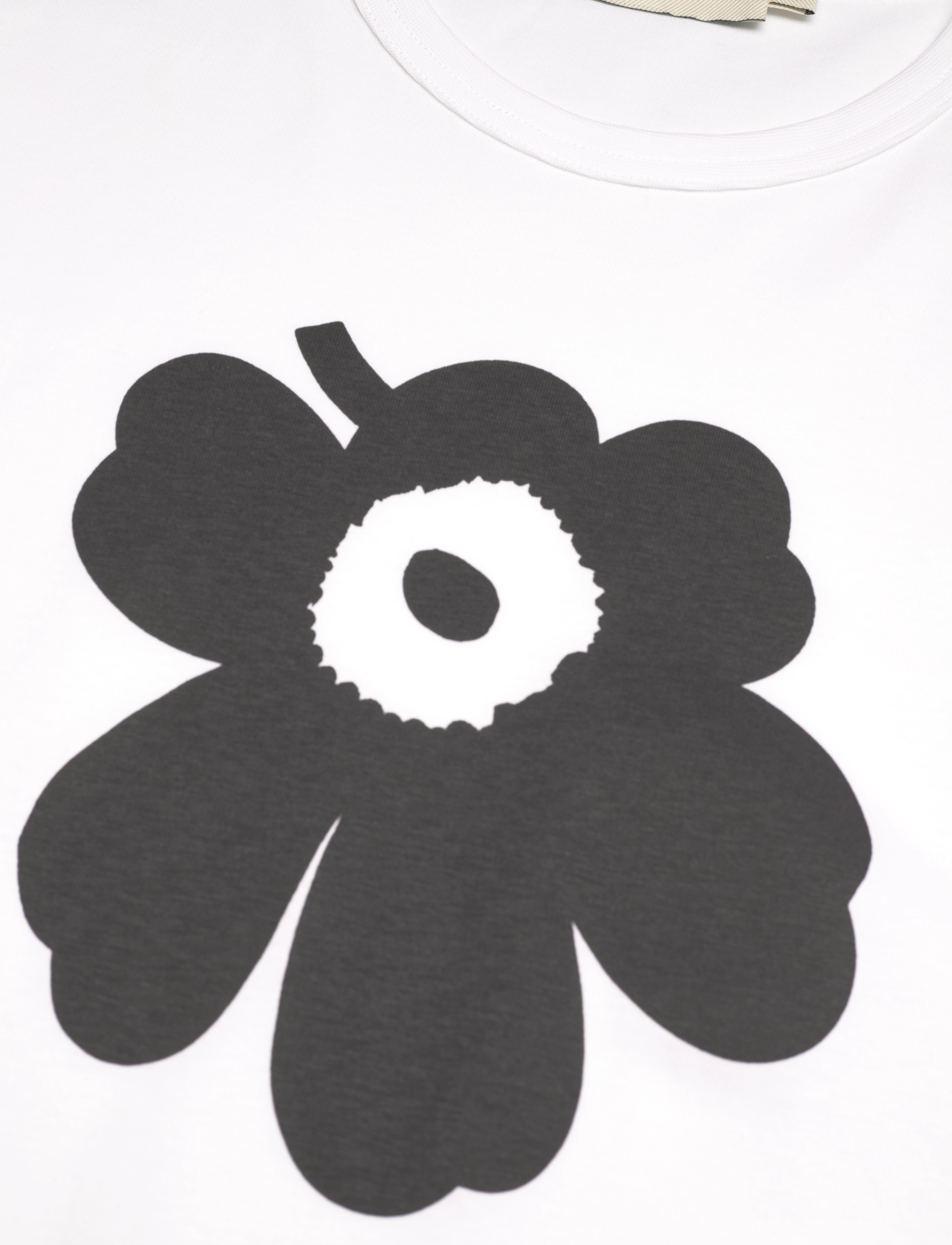 Marimekko - ERNA UNIKKO PLACEMENT - t-särgid - white, black - 3