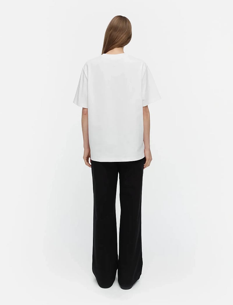 Marimekko - TORUS UNIKKO PLACEMENT - t-shirts & tops - white, black - 3