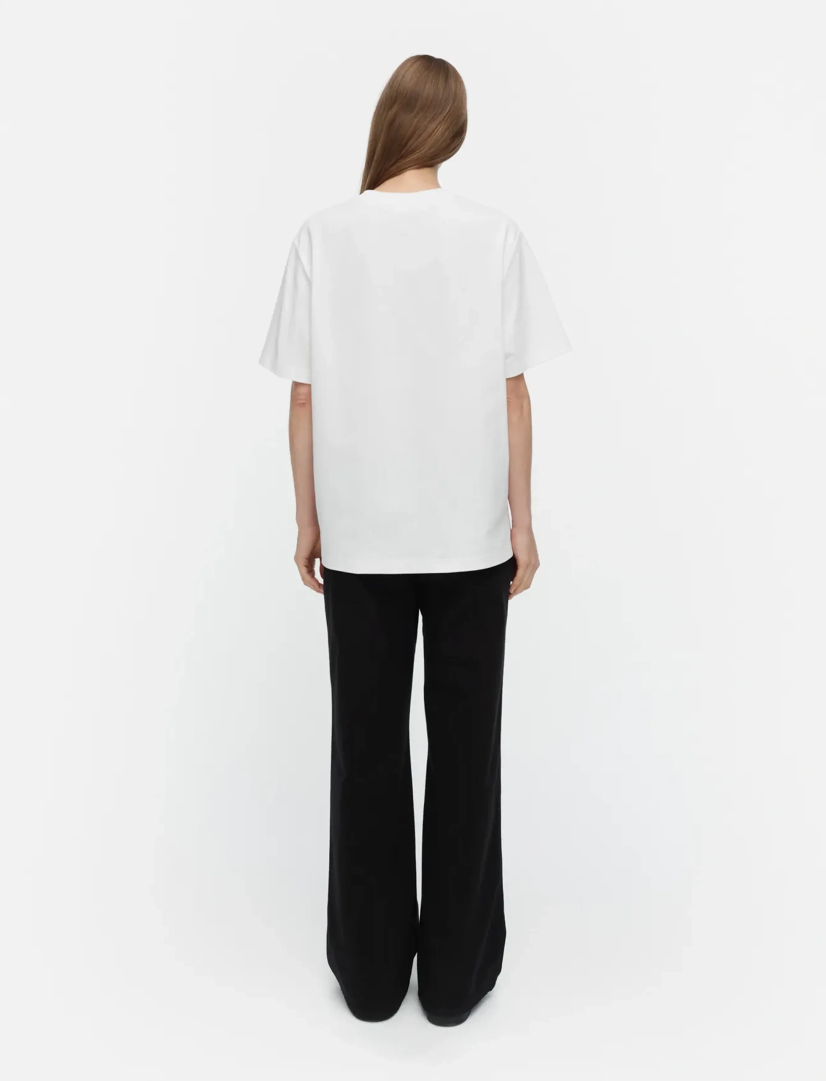 Marimekko - TORUS UNIKKO PLACEMENT - t-shirts - white, black - 3