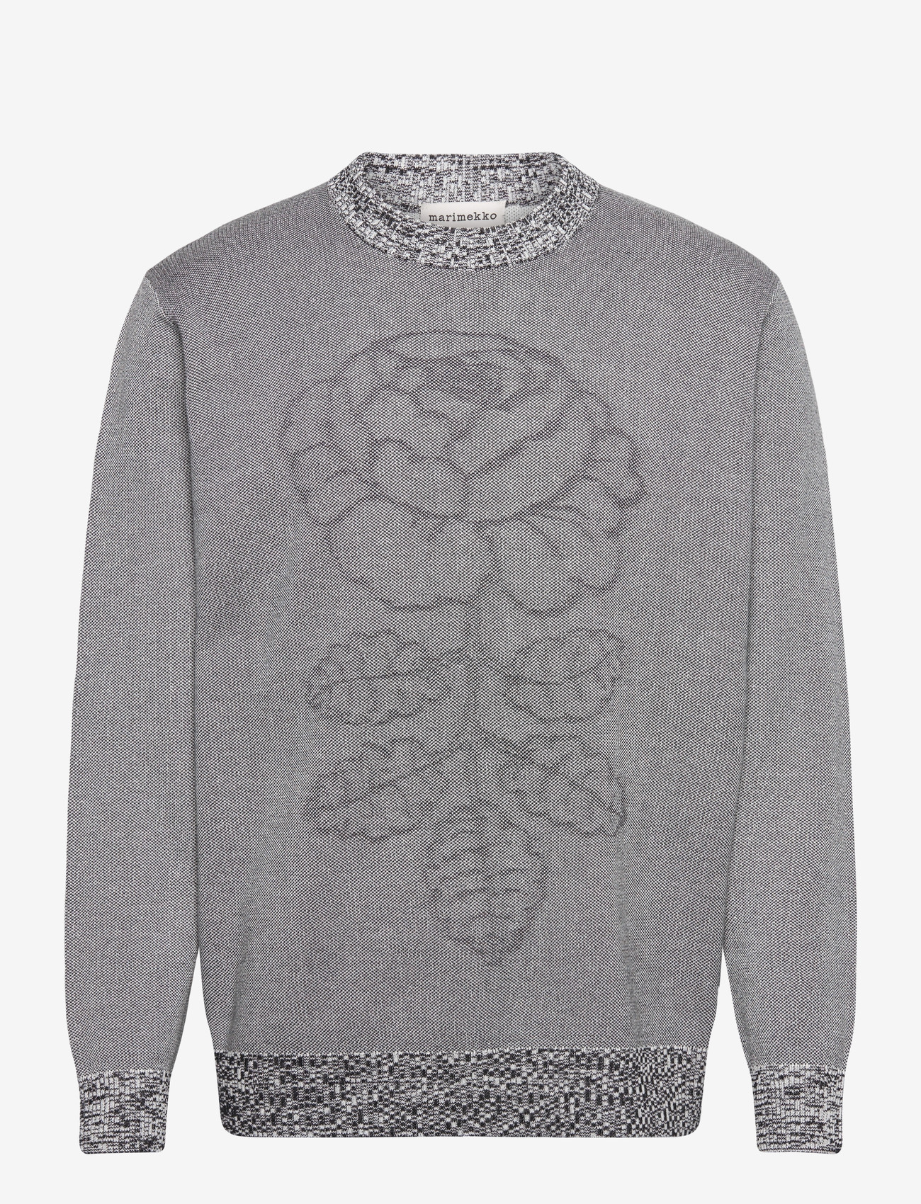 Marimekko - LASI VIHKIRUUSU - dressipluusid - black, off white - 0