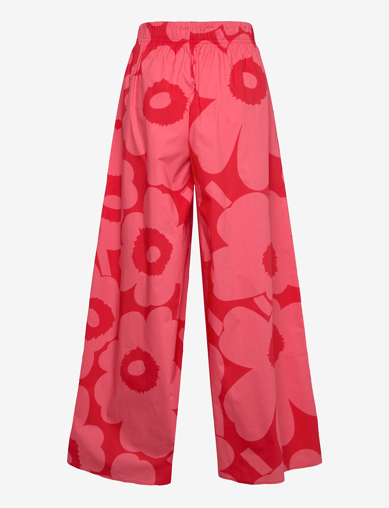 Marimekko - VOIMAKUKKA UNIKKO - bukser med brede ben - red, pink - 2
