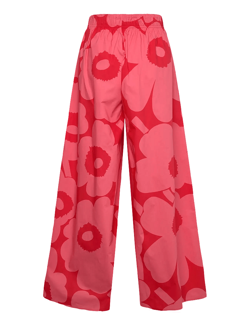 Marimekko - VOIMAKUKKA UNIKKO - hosen mit weitem bein - red, pink - 2