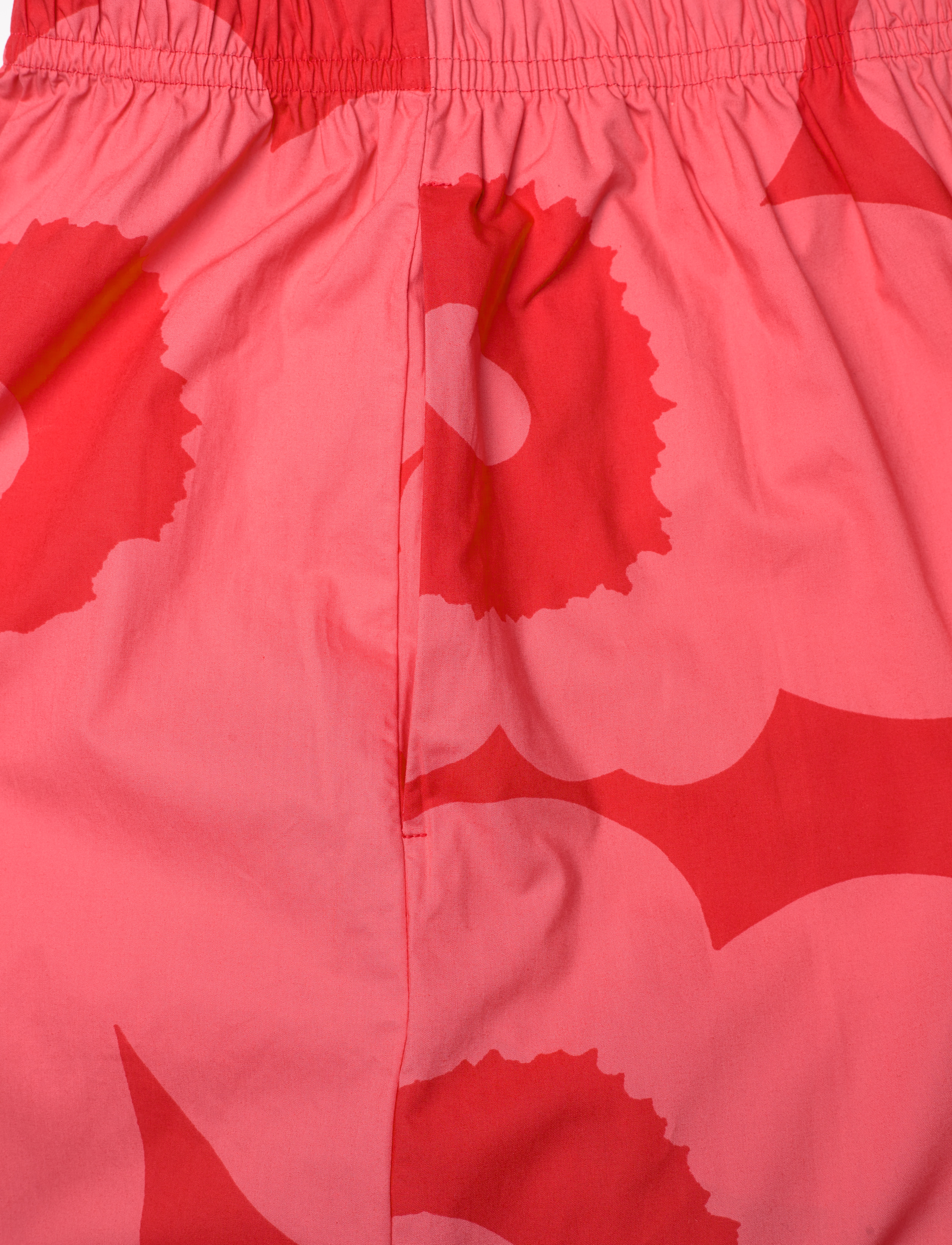 Marimekko - VOIMAKUKKA UNIKKO - hosen mit weitem bein - red, pink - 5