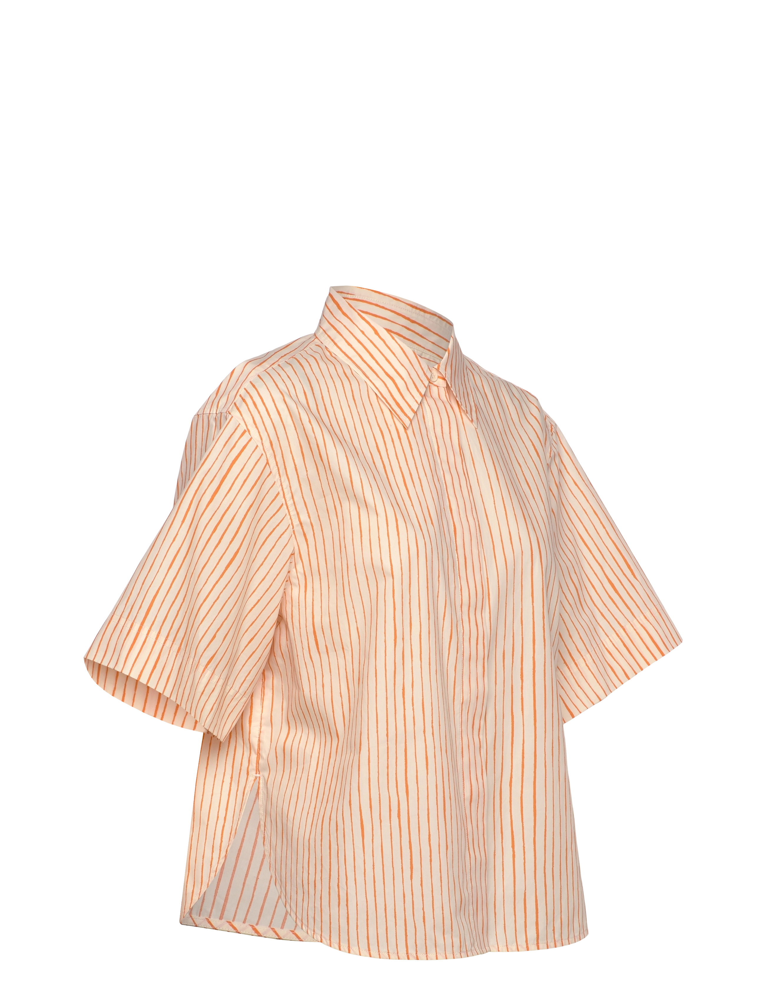 Marimekko - SINERTÄVÄ AITA - lühikeste varrukatega särgid - off white, orange - 4