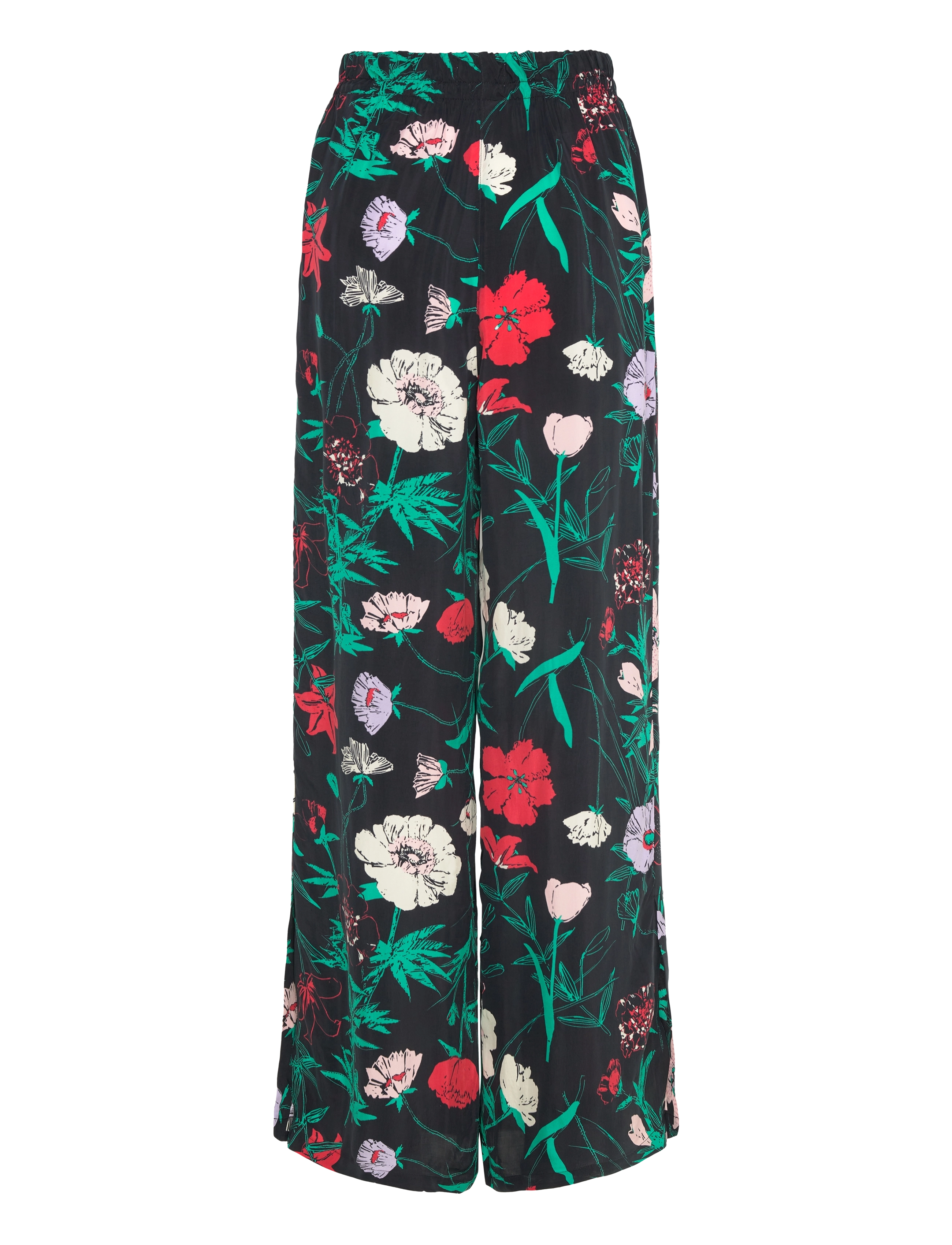 Marimekko - NIITTY PERENNA - hosen - black, turquoise, pink - 1