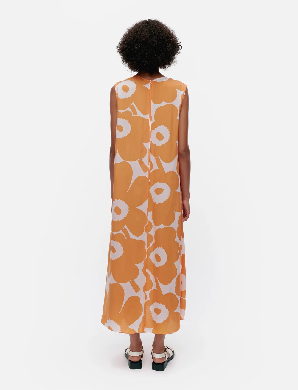 Marimekko - MIGOT UNIKKO - sommerkleider - orange, light pink, beige - 3