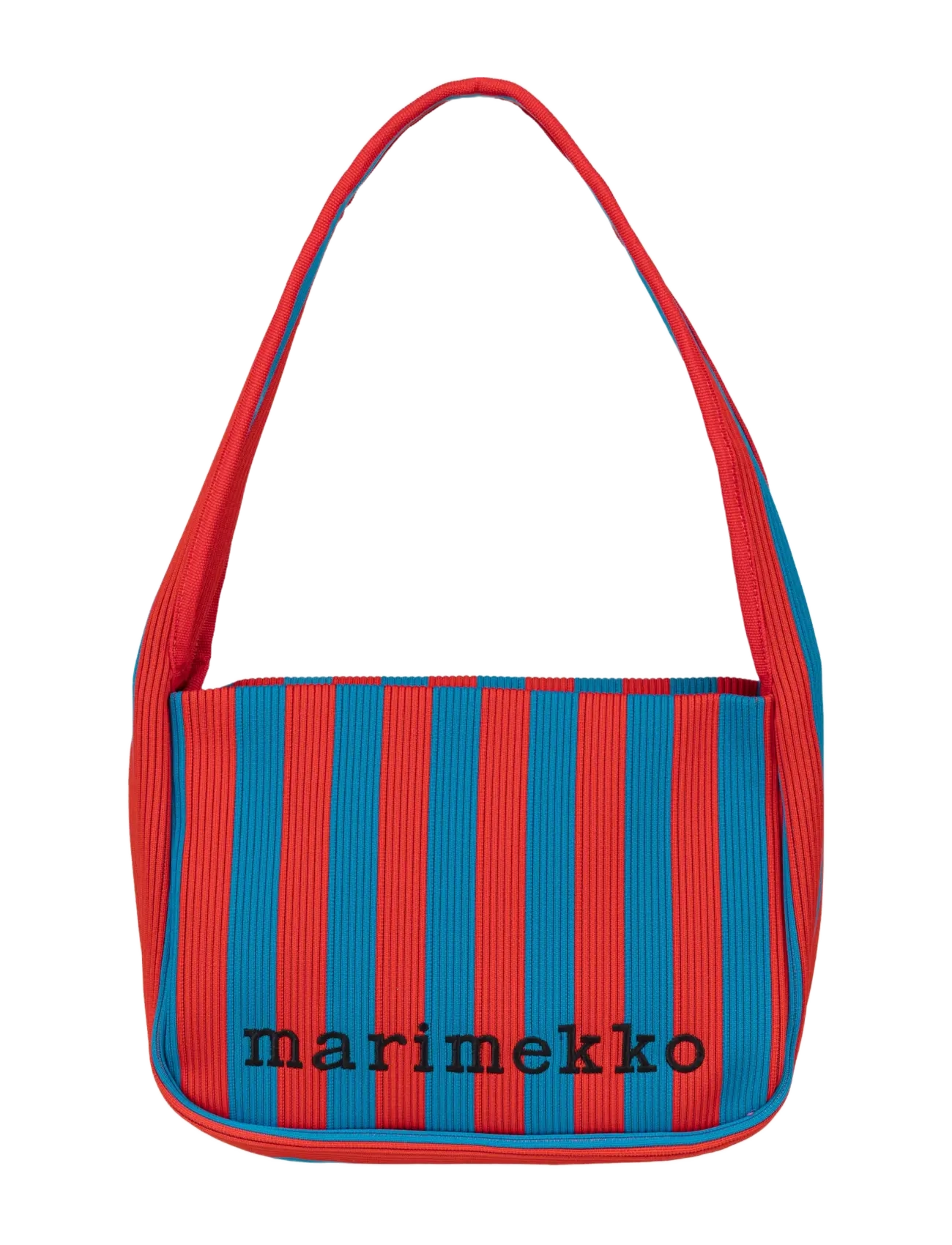Marimekko - KNITTED SHOULDERBAG MERIROSVO - blue, red - 1