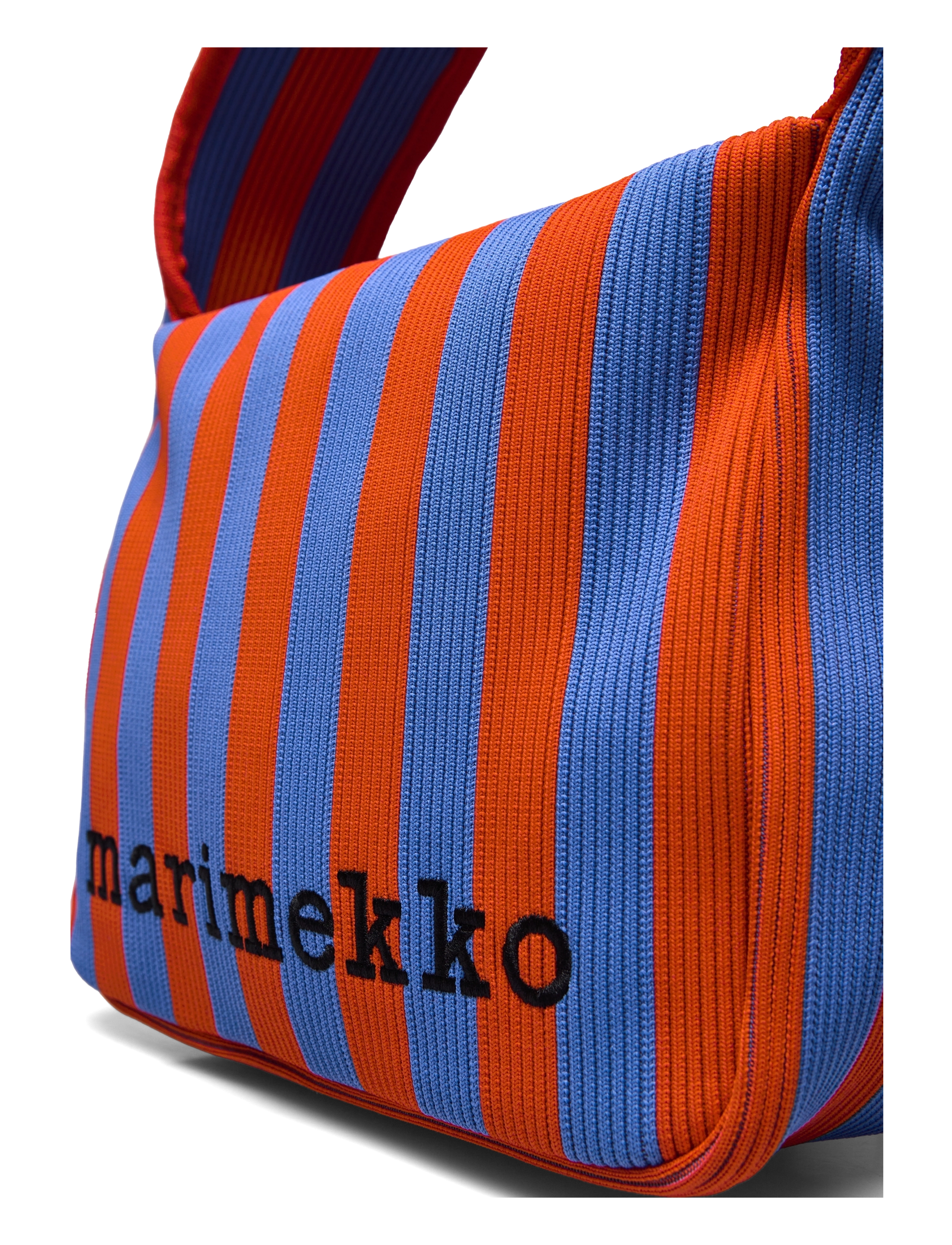 Marimekko - KNITTED SHOULDERBAG MERIROSVO - blue, red - 4