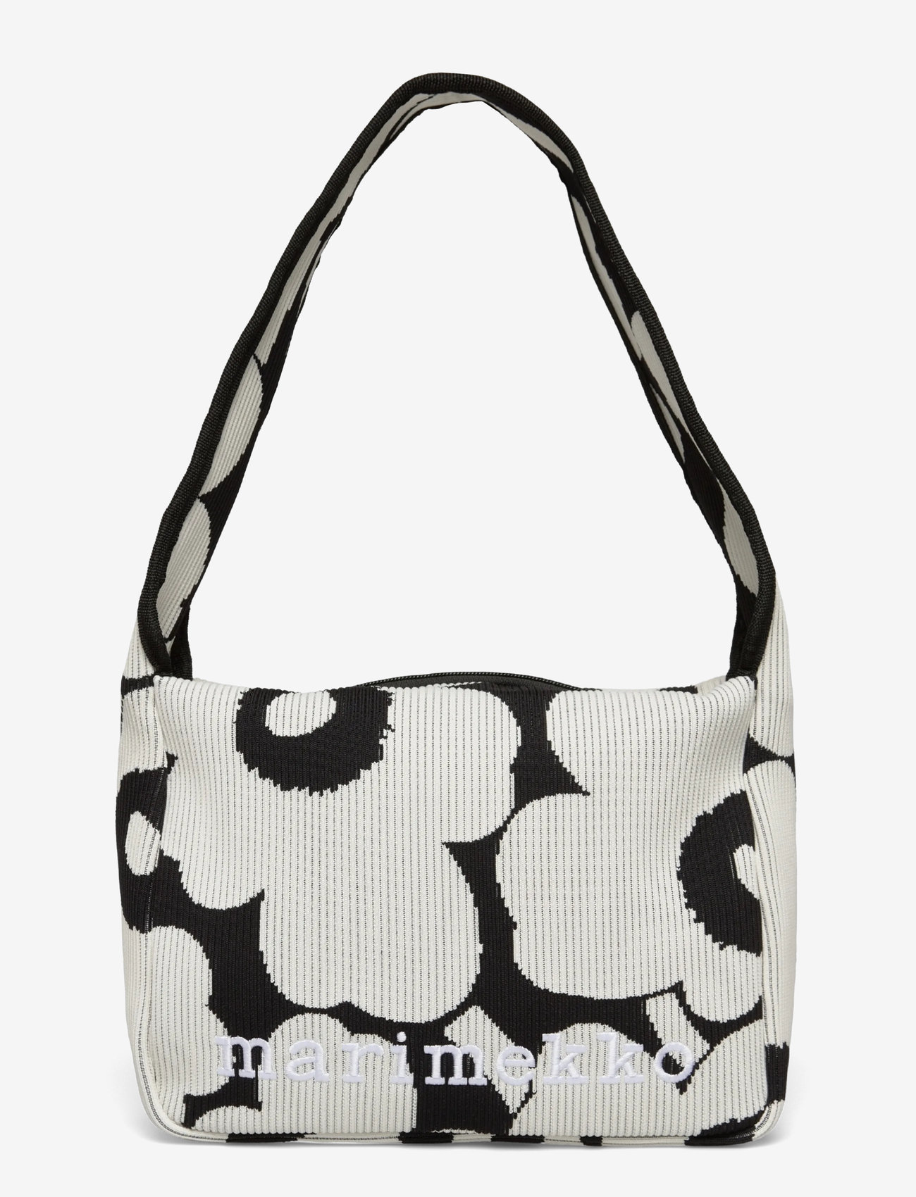 Marimekko - KNITTED SHOULDERBAG UNIKKO - fashion trends - black, off white - 0