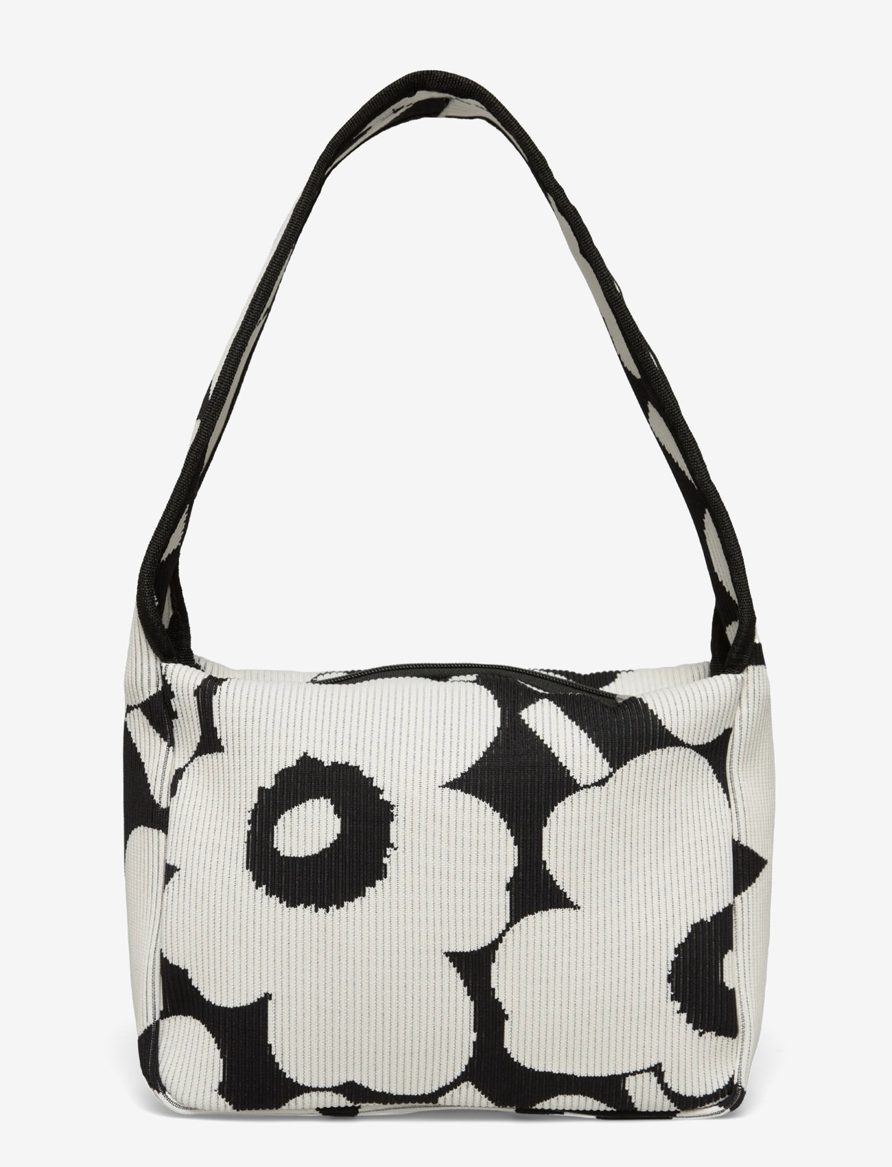 Marimekko - KNITTED SHOULDERBAG UNIKKO - fashion trends - black, off white - 1