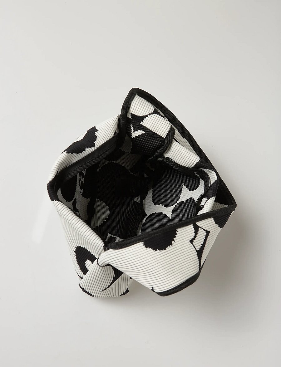 Marimekko - KNITTED SHOULDERBAG UNIKKO - modetrends - black, off white - 5