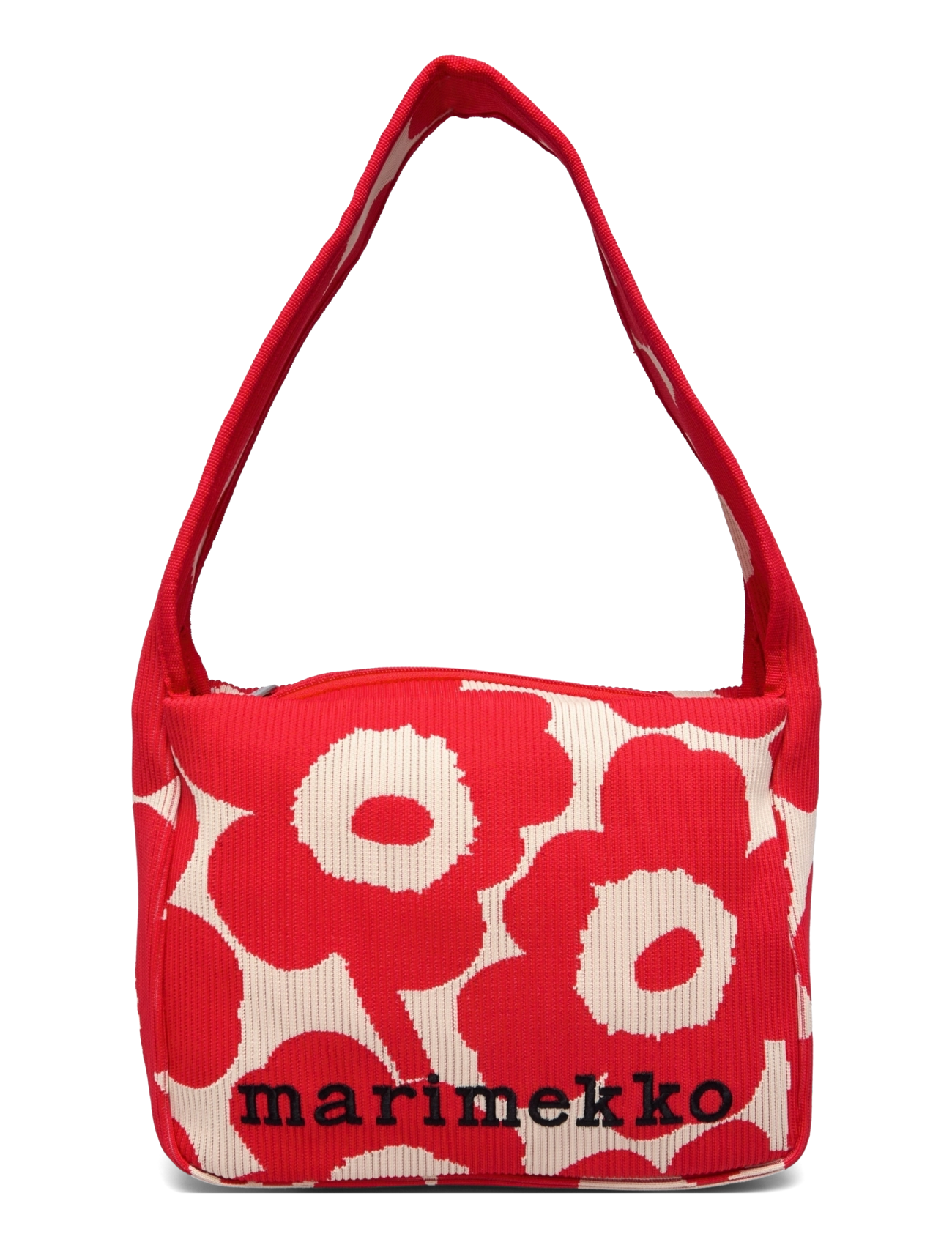 Marimekko - KNITTED SHOULDERBAG UNIKKO - pink, beige - 1