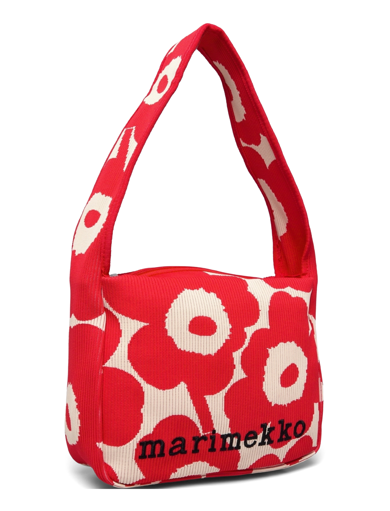 Marimekko - KNITTED SHOULDERBAG UNIKKO - pink, beige - 3