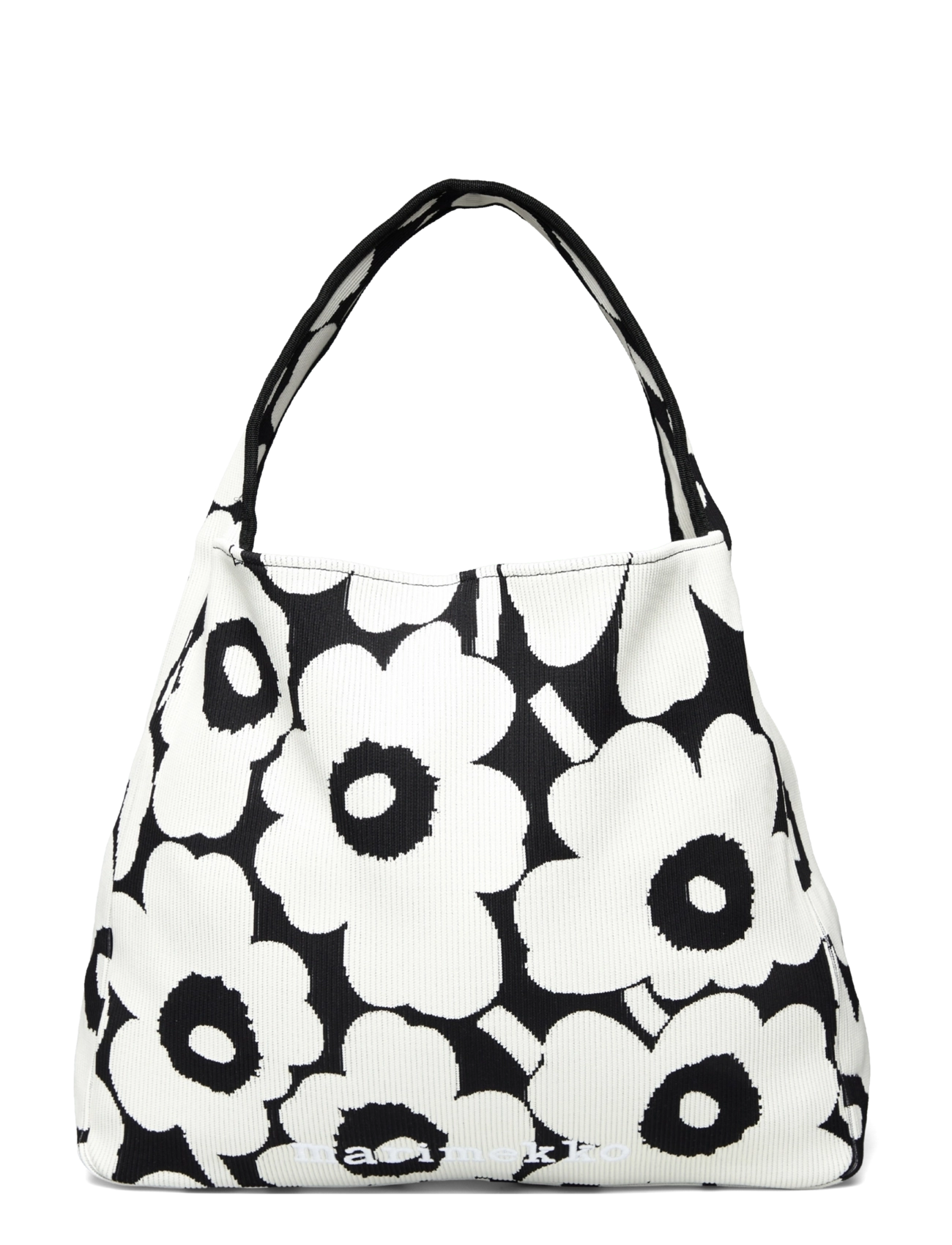 Marimekko Knitted Bag Large Unikko, One Size, Bags, Schwarz - Shoppers, Frauen