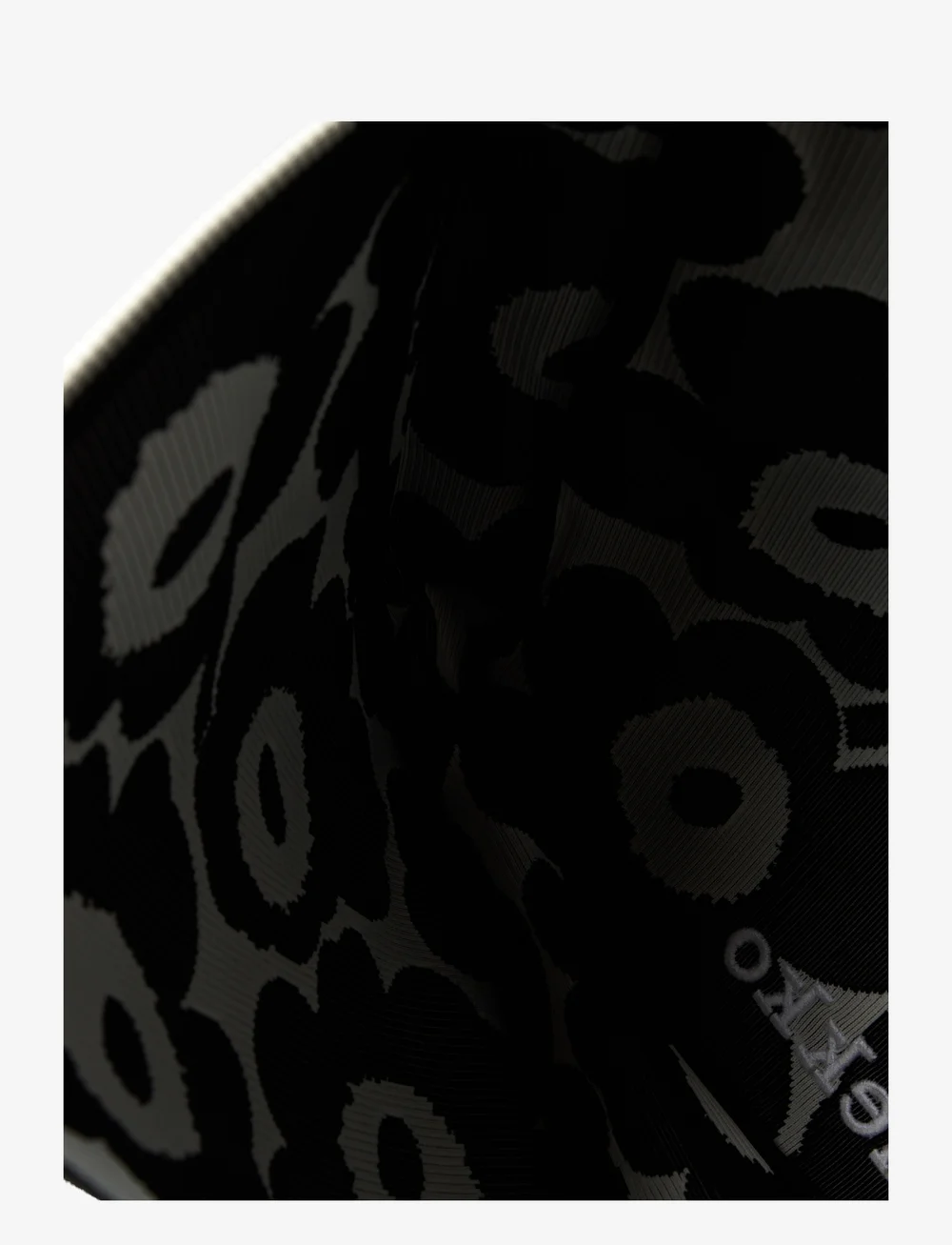 Marimekko - KNITTED BAG LARGE UNIKKO - totes - black, off white - 5