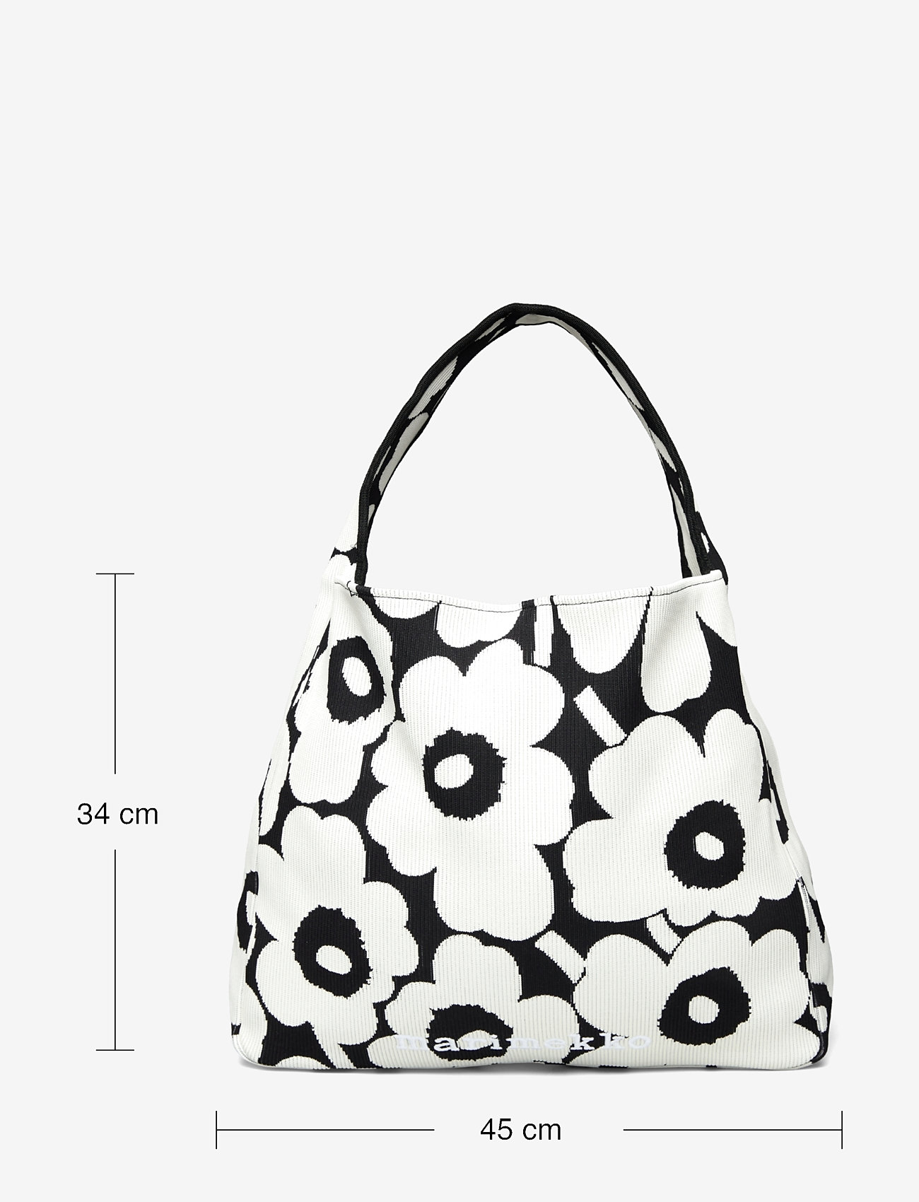 【新品Marimekko】Unikko柄　イタリア製 Marimekko Knitted Bag Large Unikko (MAM094143) - Tote Bags - Boozt.com