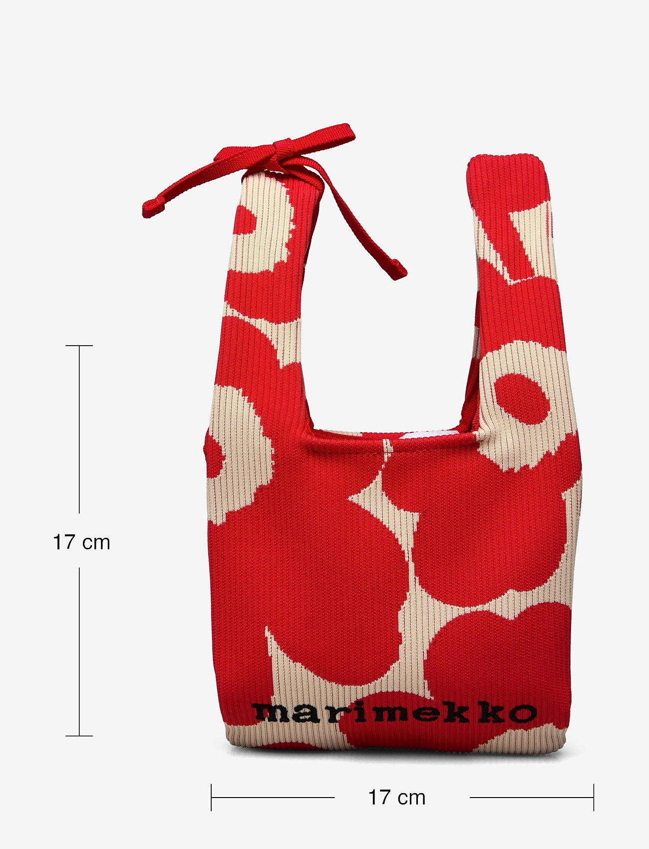 Marimekko Knitted Mini Tote Unikko – tote bags – einkaufen bei